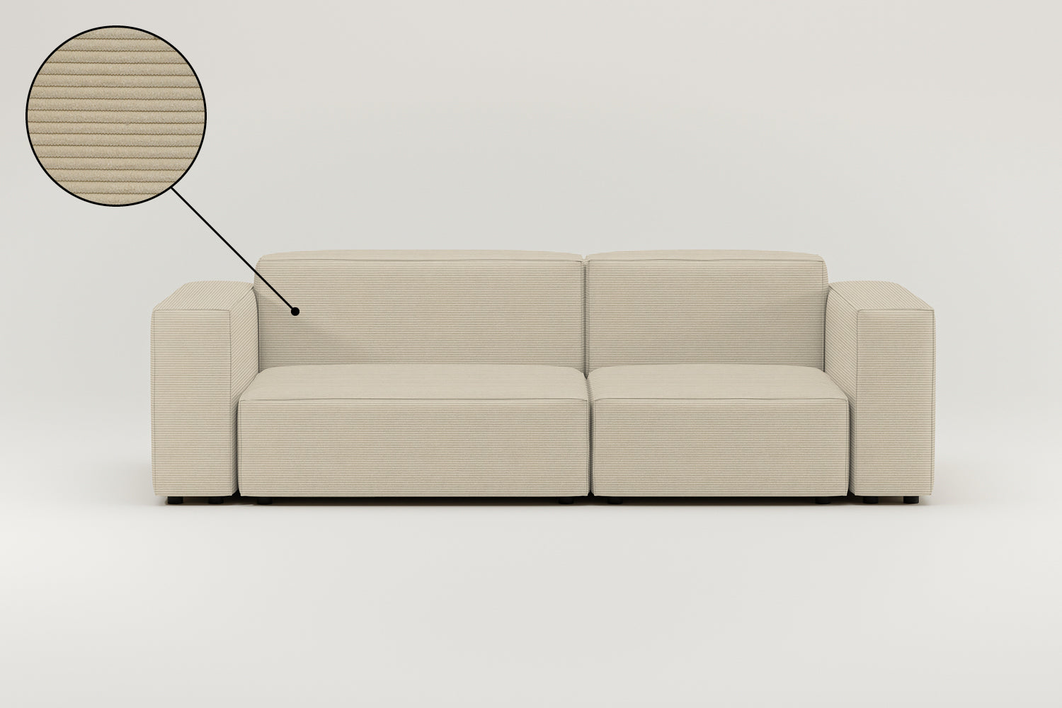 Fabric cover - Harvey L modular sofa