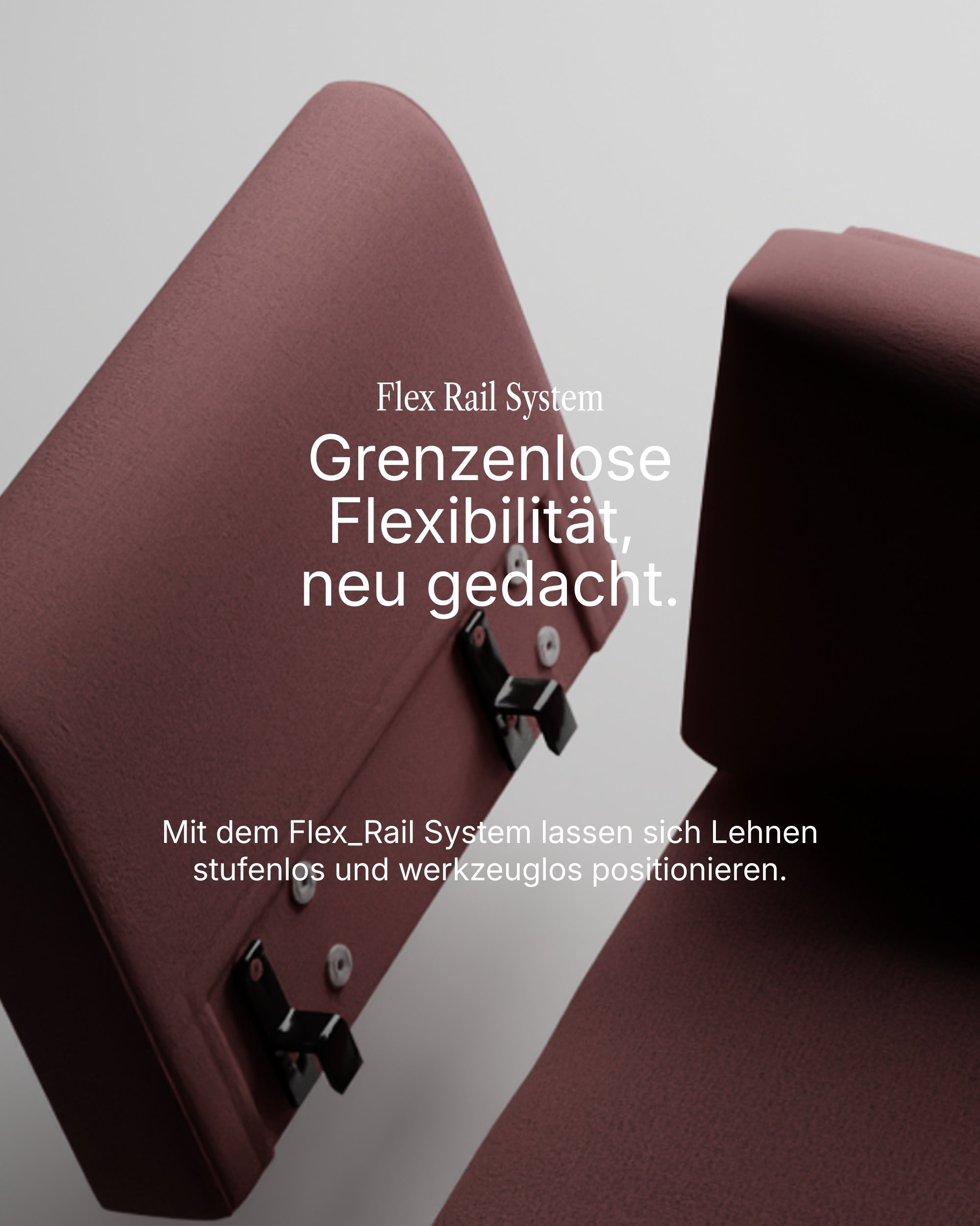 Modulares Sofa Aera 2.5-Sitzer mit Schlaffunktion