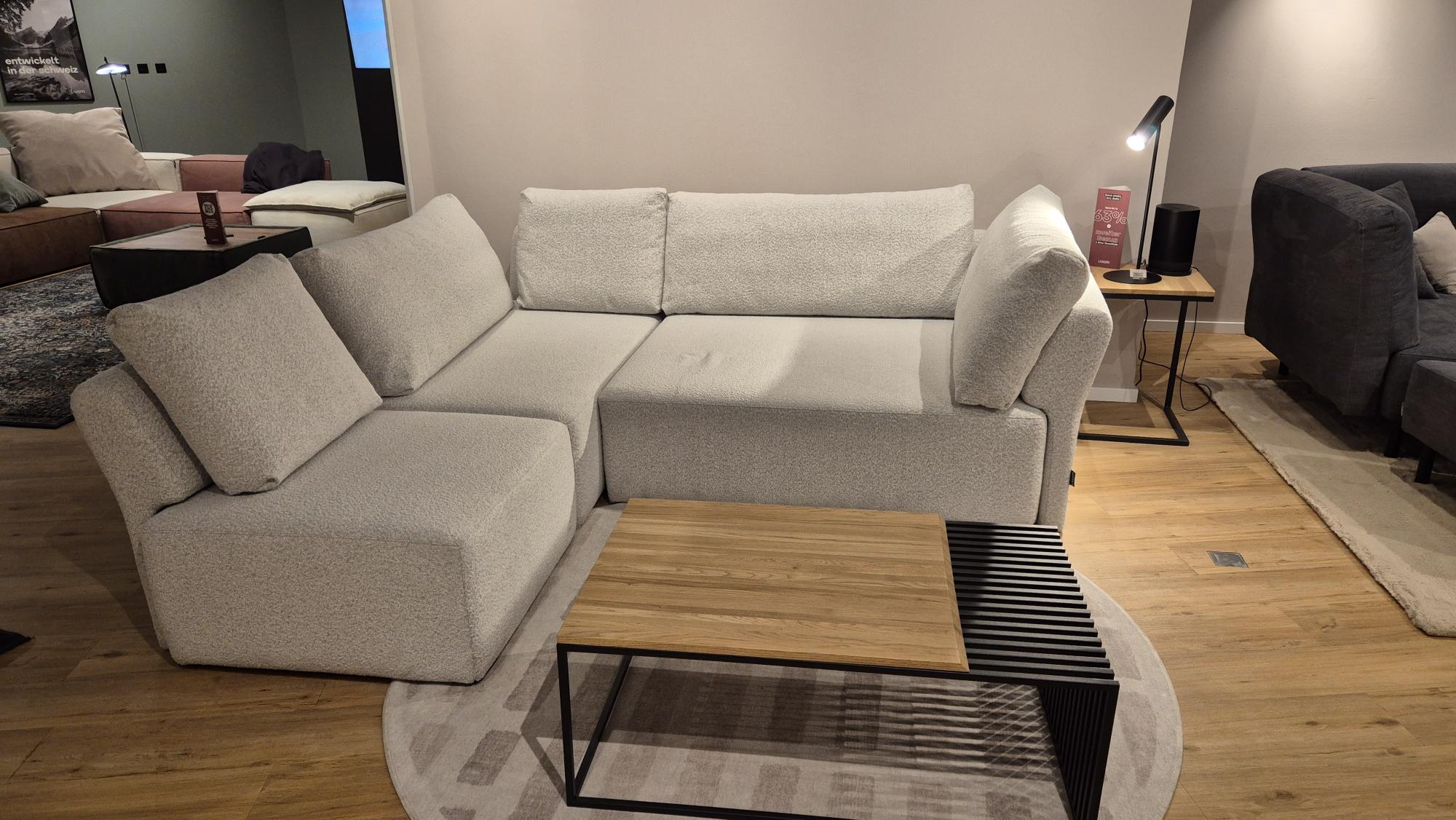 Outlet - Amy modular corner sofa - Showroom Munich
