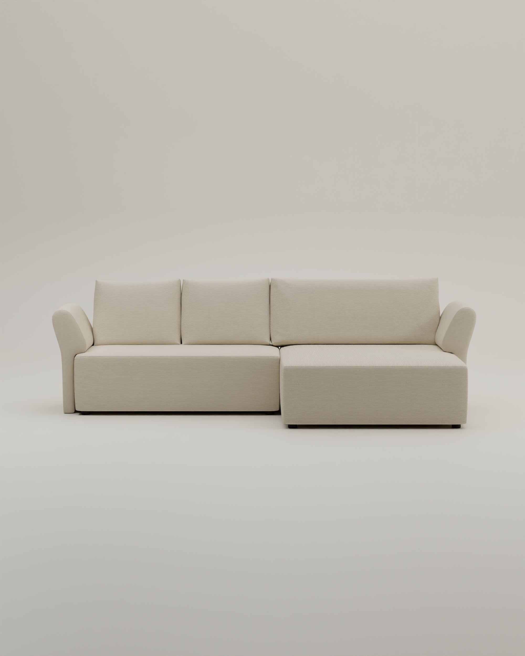 Amy 4-seater modular sofa with sleep function