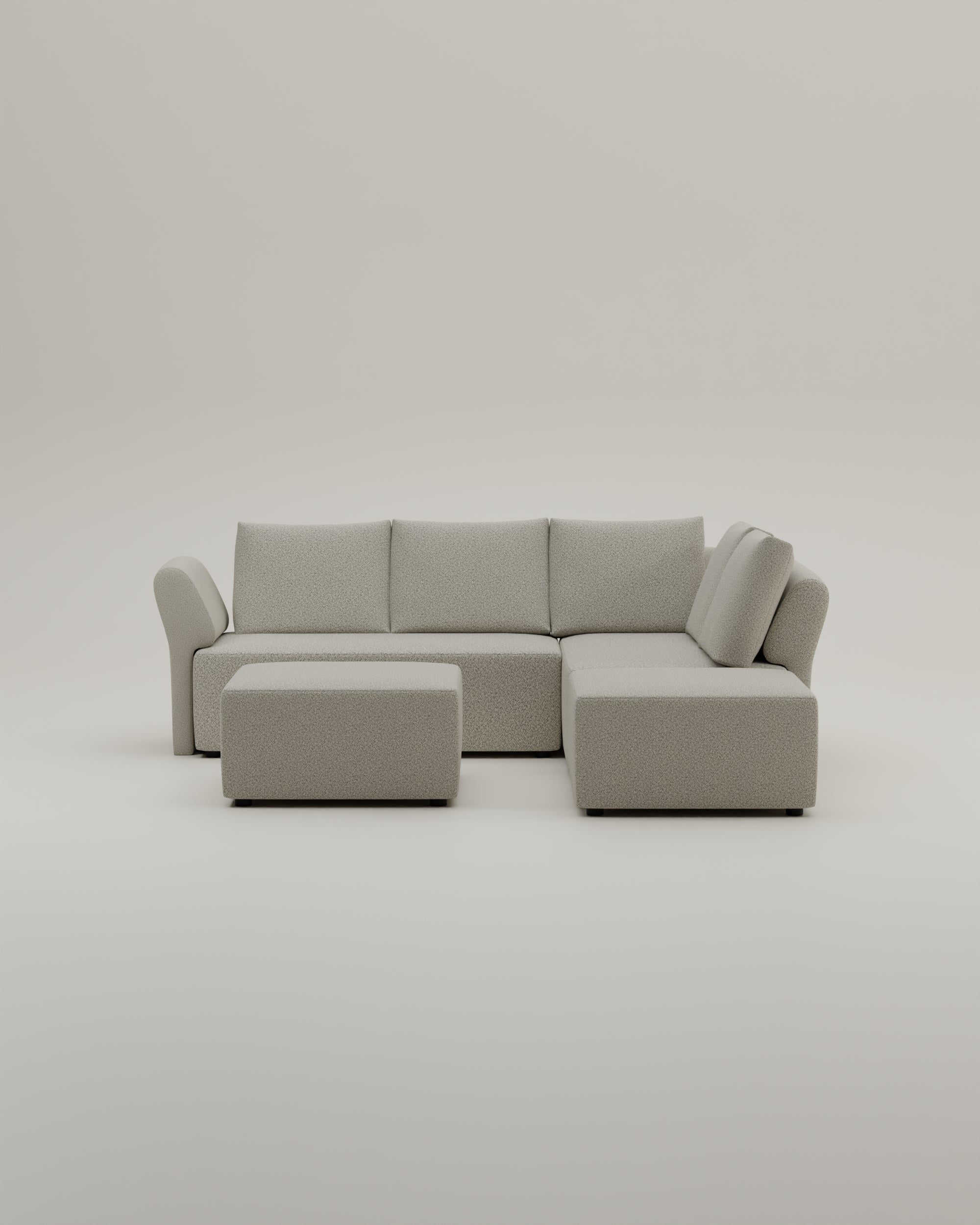 Outlet - Amy modular corner sofa - Showroom Munich
