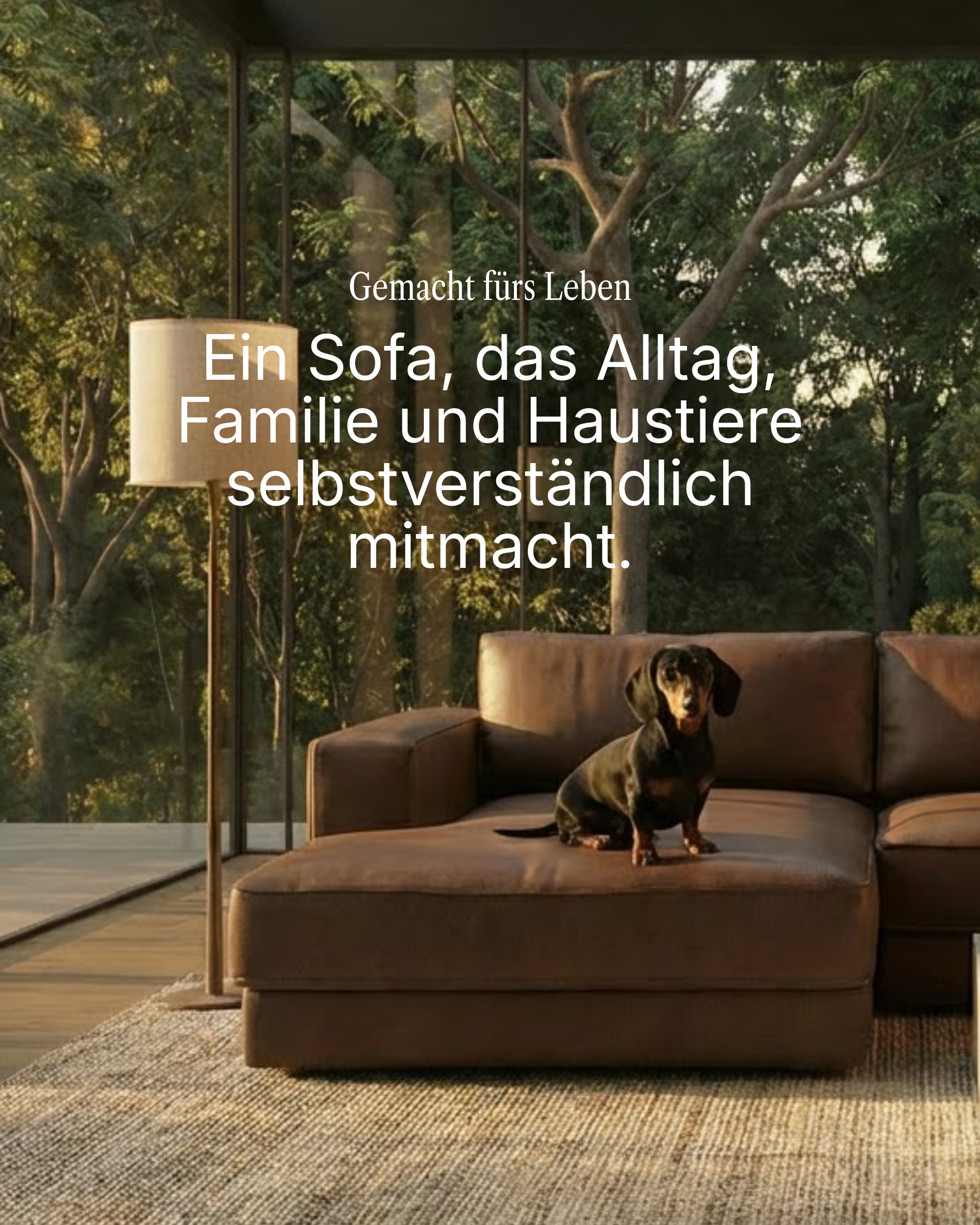 Terra L 4-seater modular sofa with sleep function