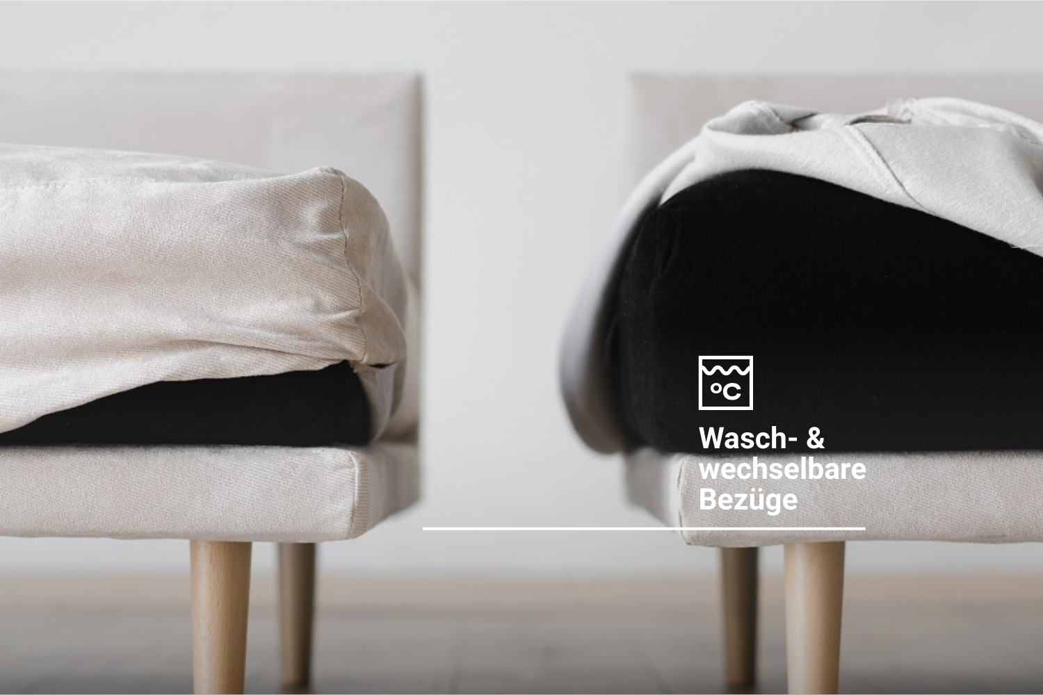 Modulares Sofa Donna 2-Sitzer mit Schlaffunktion