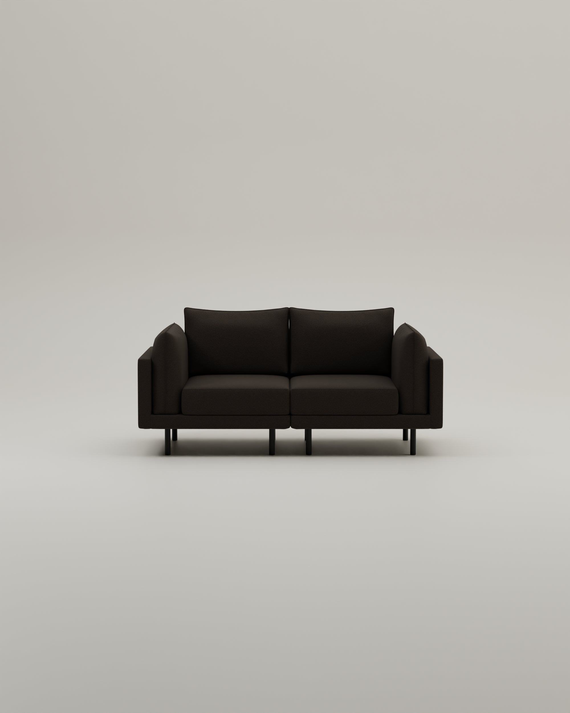 Stoffbezug - Modulares Sofa Donna 2-Sitzer