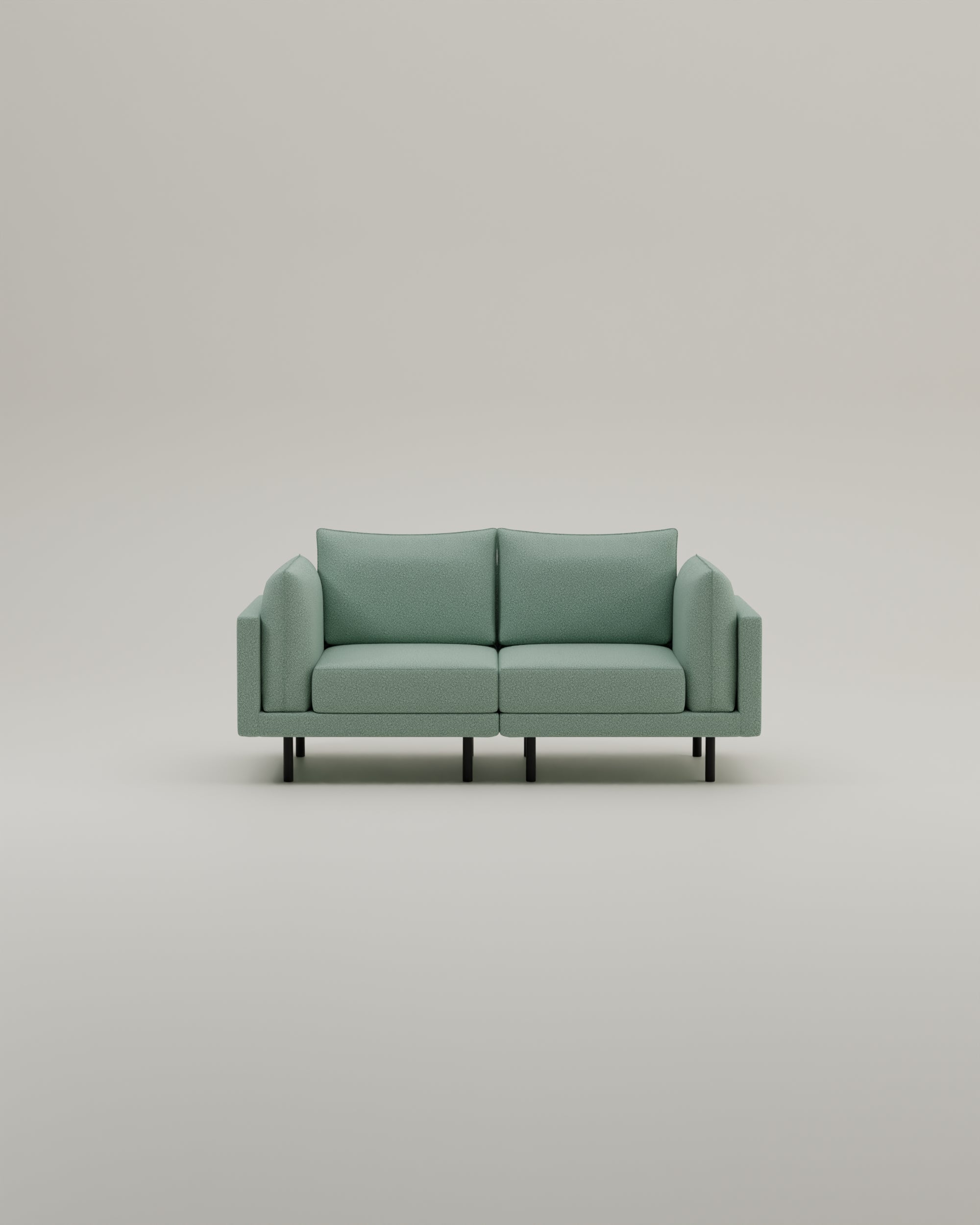 Stoffbezug - Modulares Sofa Donna 2-Sitzer