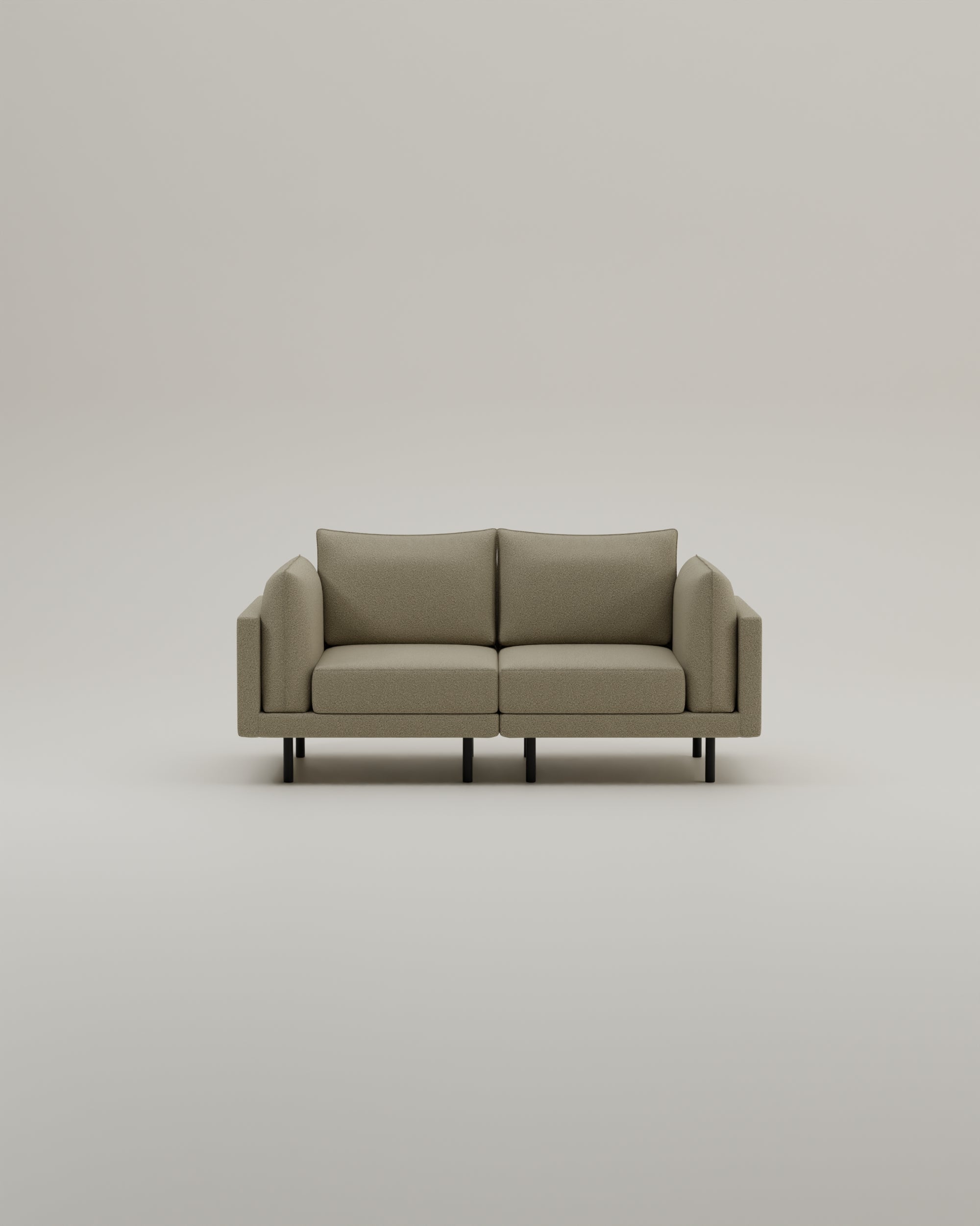 Stoffbezug - Modulares Sofa Donna 2-Sitzer