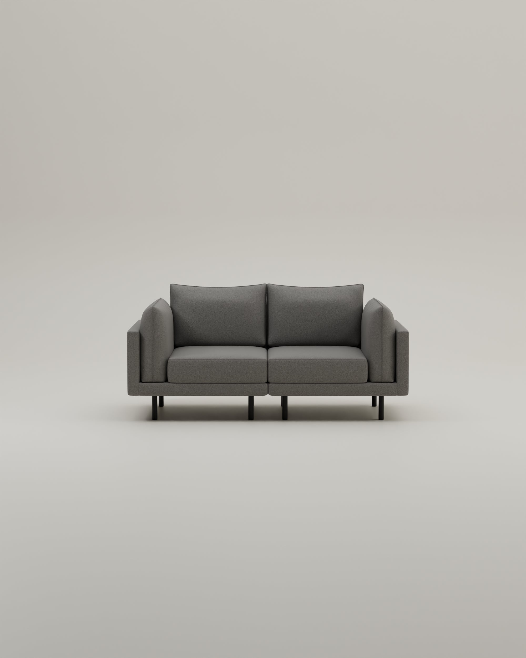 Stoffbezug - Modulares Sofa Donna 2-Sitzer