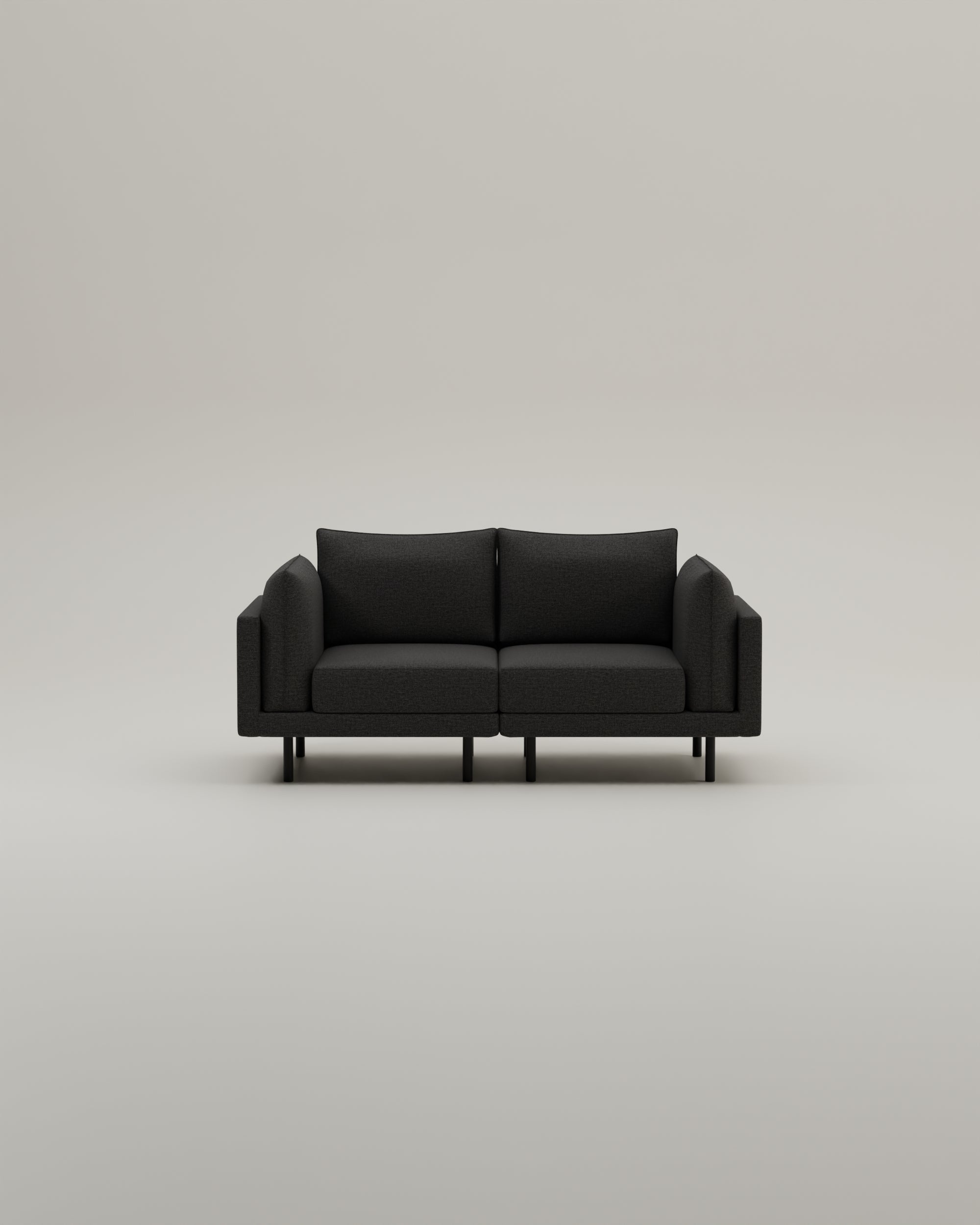 Stoffbezug - Modulares Sofa Donna 2-Sitzer