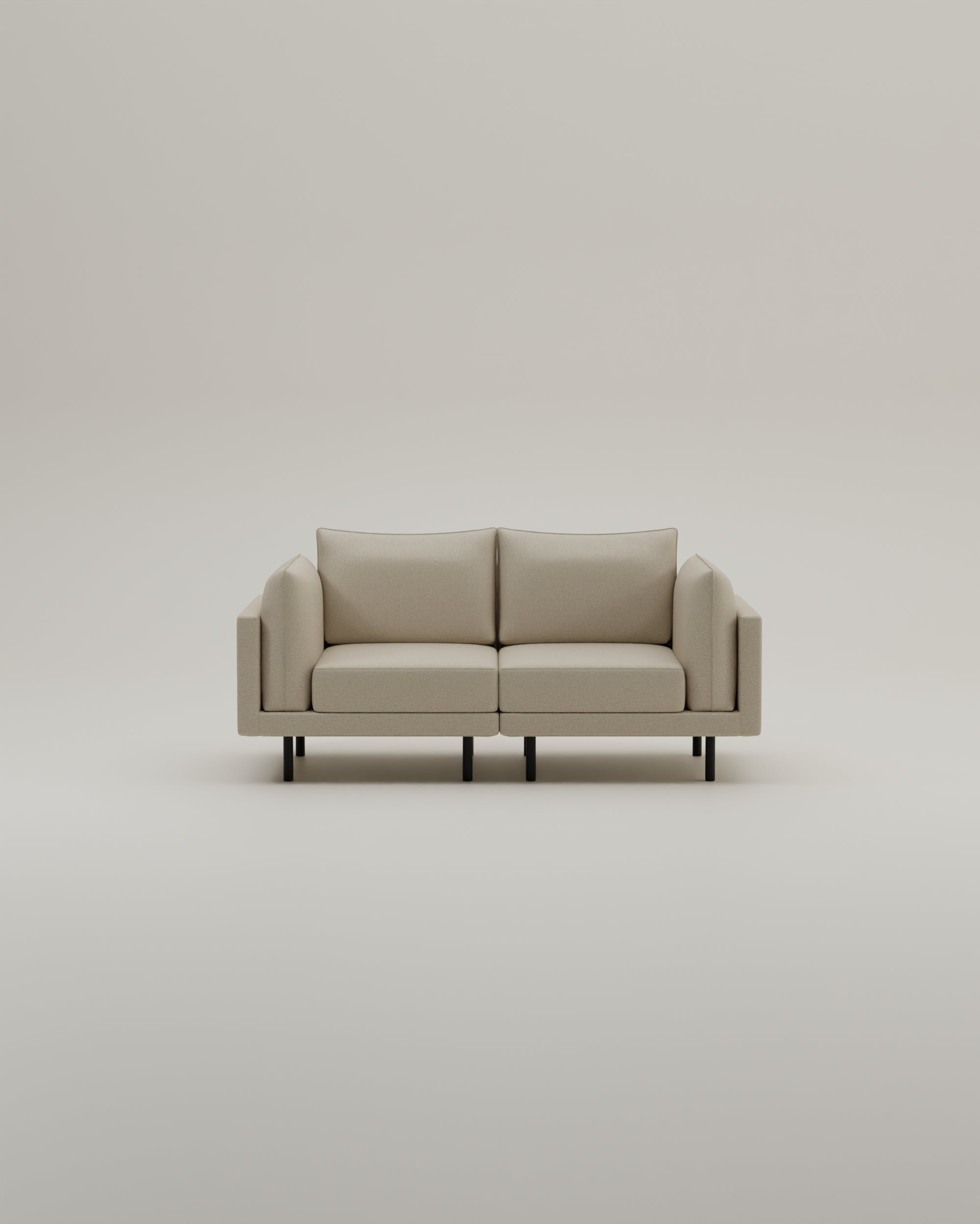 Outlet - Donna 4-seater modular sofa with sleep function