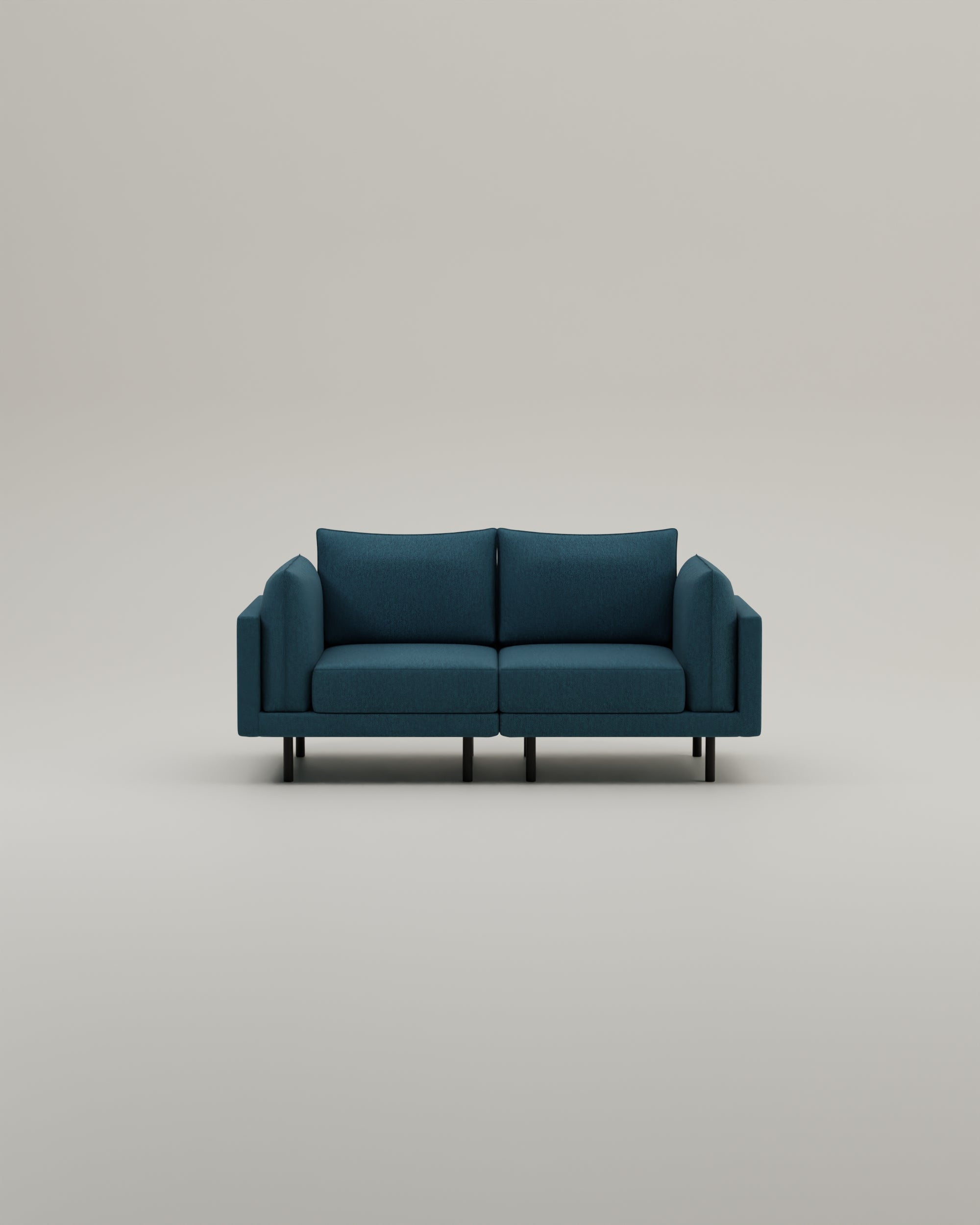 Stoffbezug - Modulares Sofa Donna 2-Sitzer