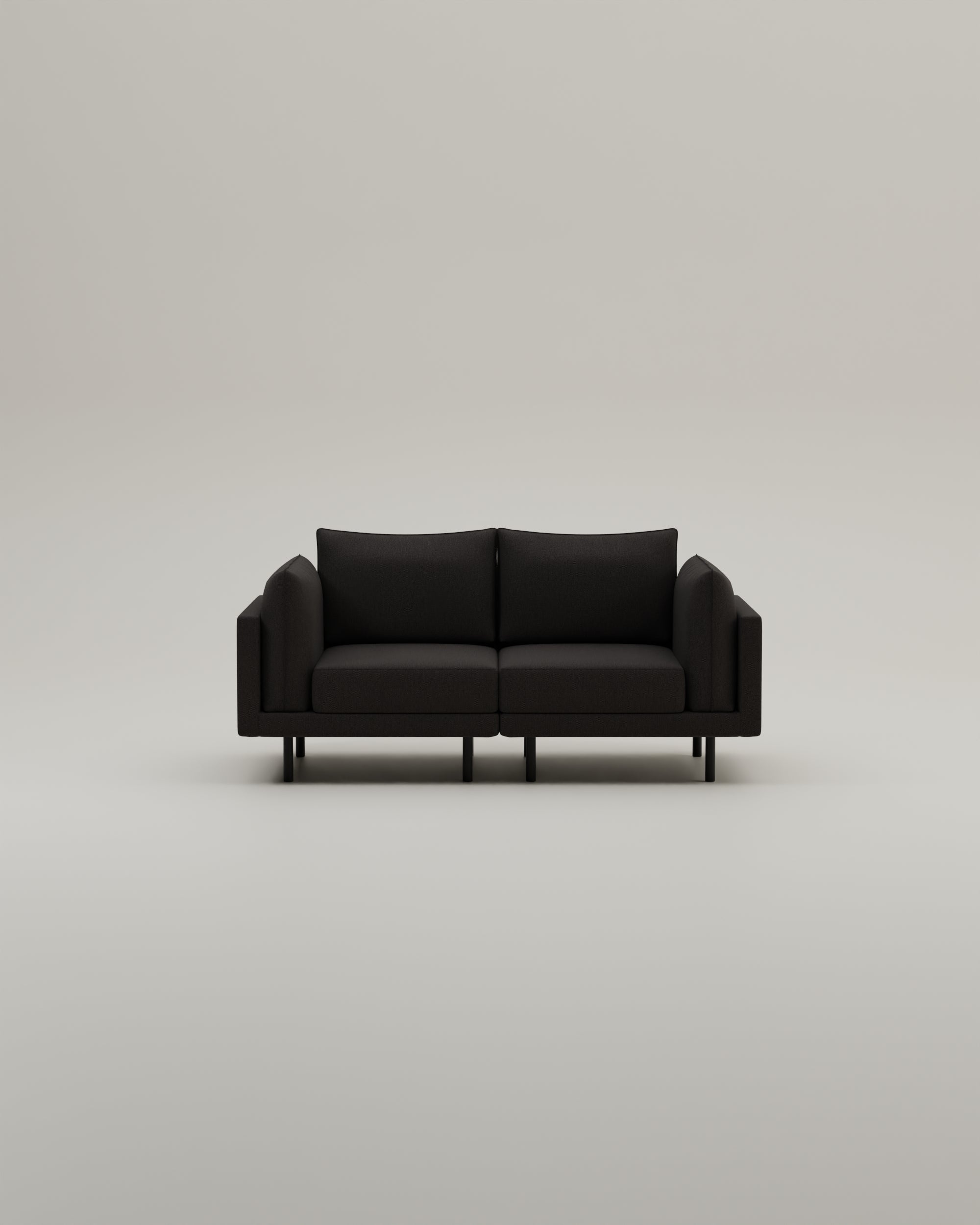 Modulares Sofa Donna 2-Sitzer mit Schlaffunktion