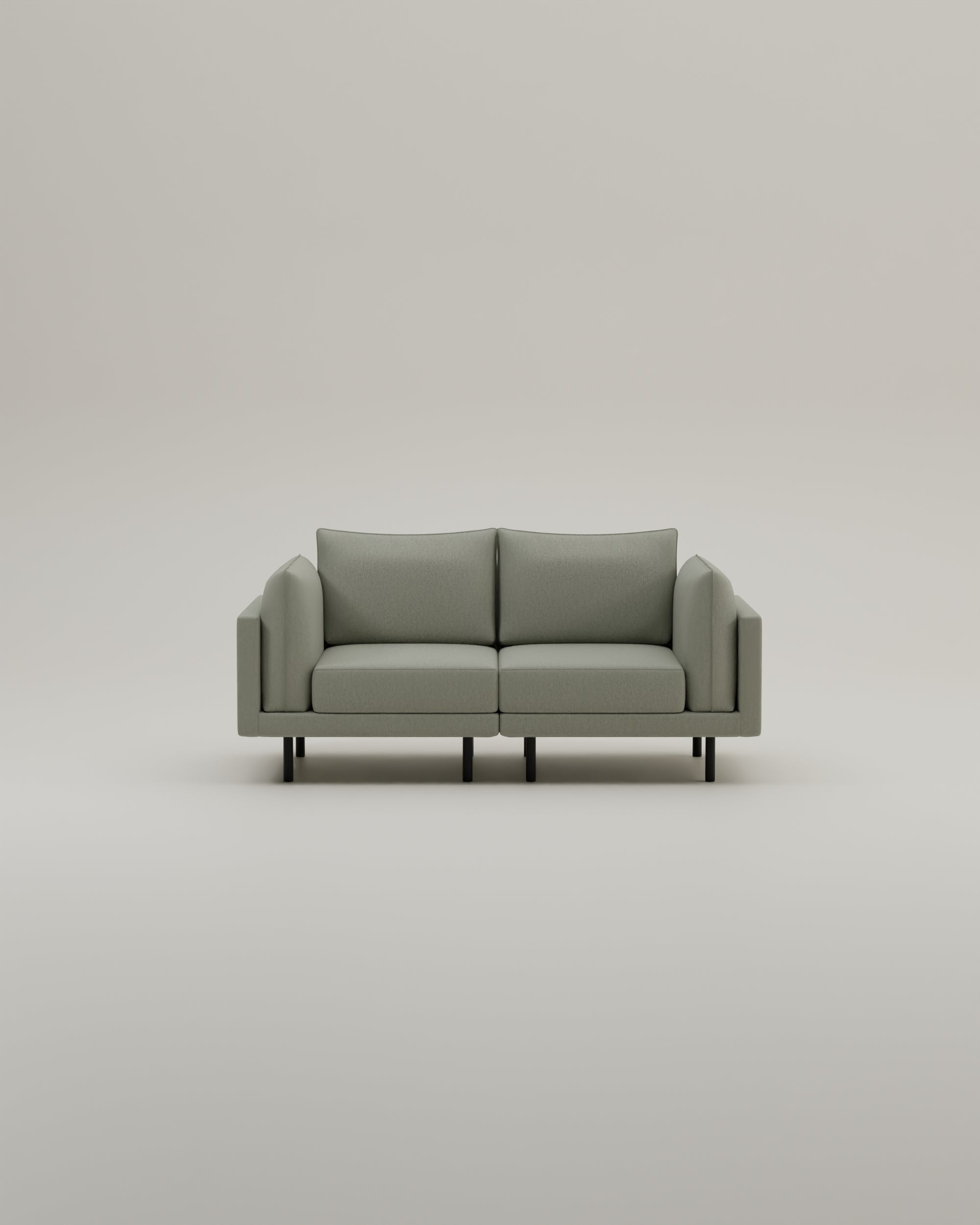 Modulares Sofa Donna 2-Sitzer mit Schlaffunktion