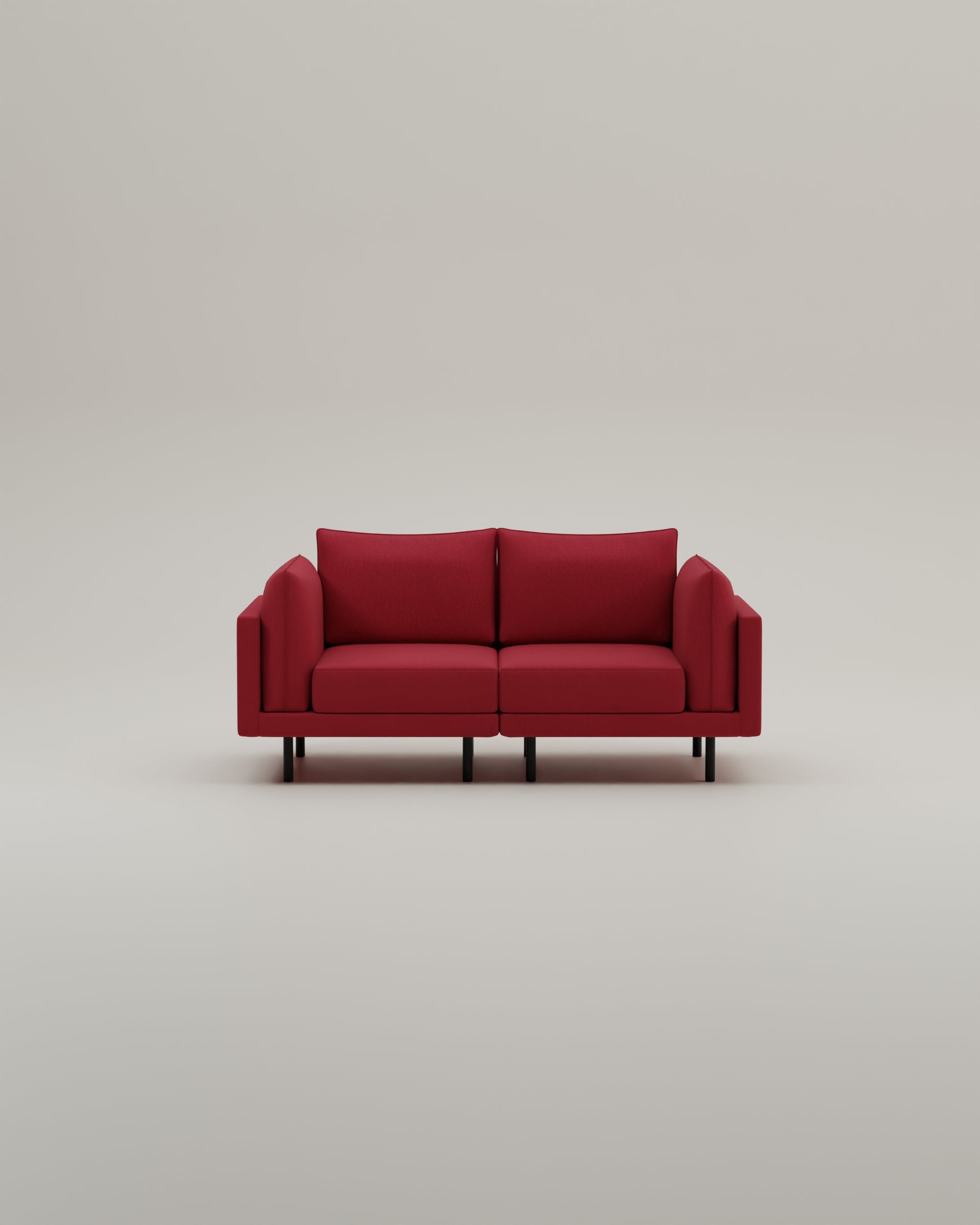 Modulares Sofa Donna 2-Sitzer mit Schlaffunktion