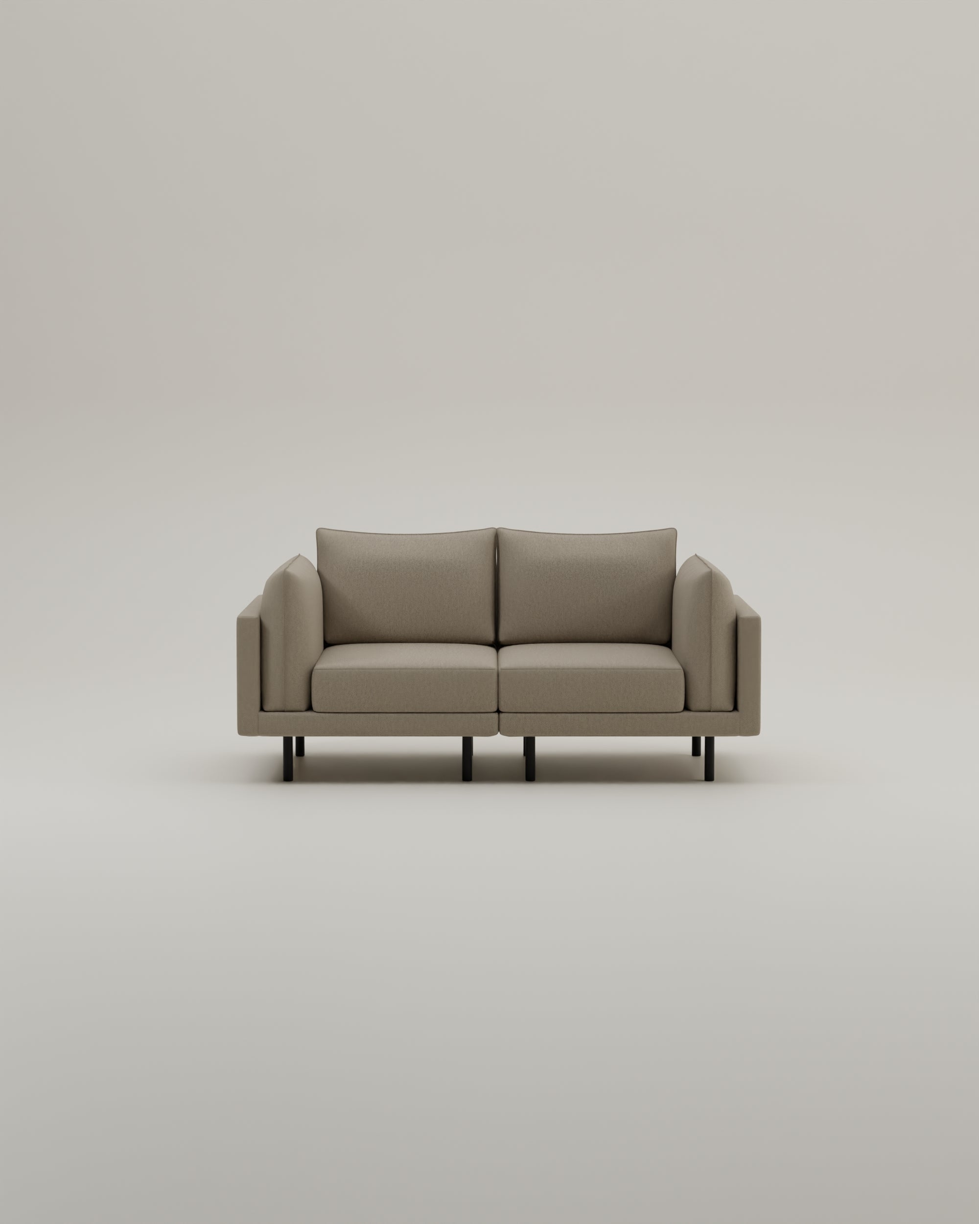 Modulares Sofa Donna 2-Sitzer mit Schlaffunktion