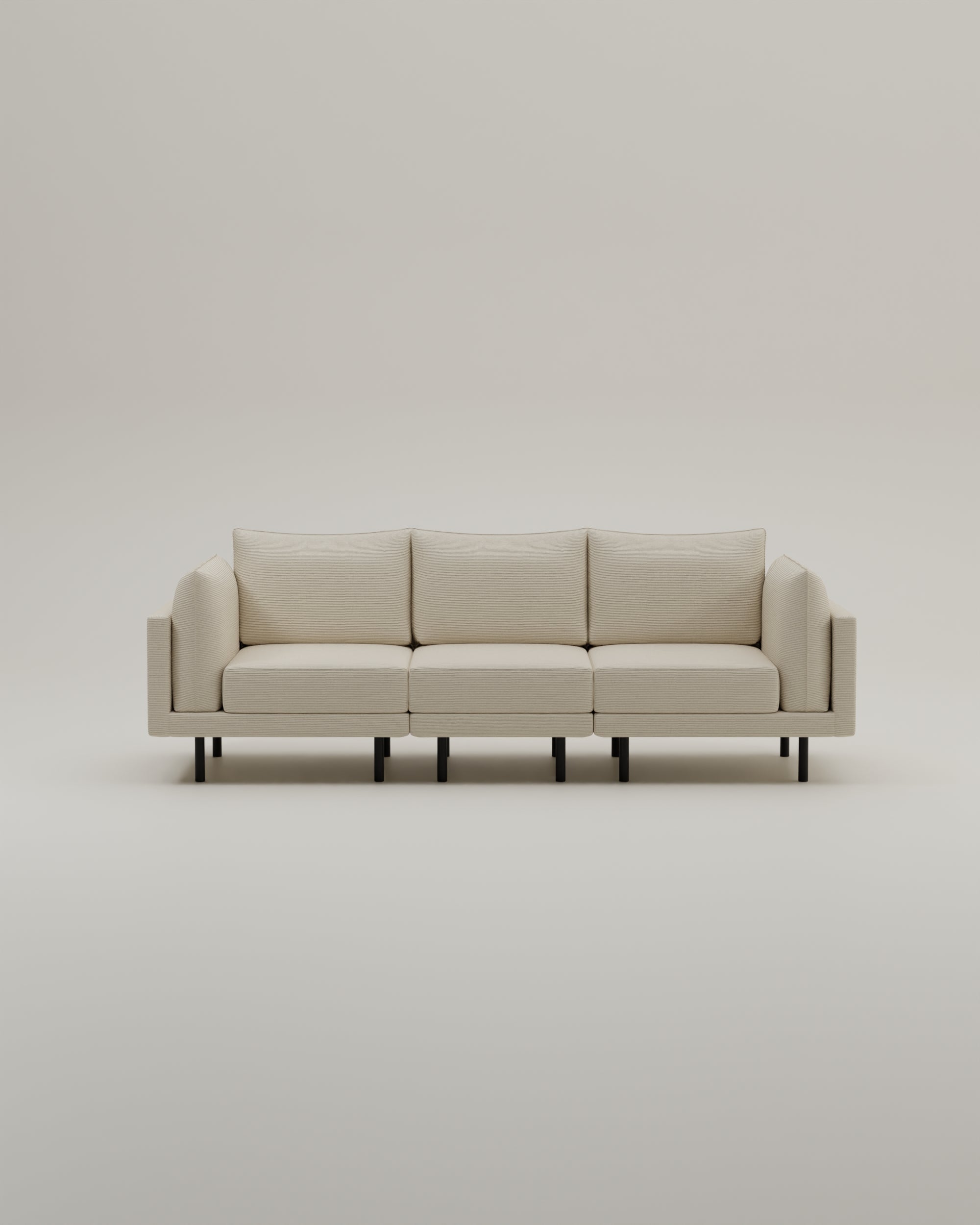 Donna 3-seater modular sofa with sleep function