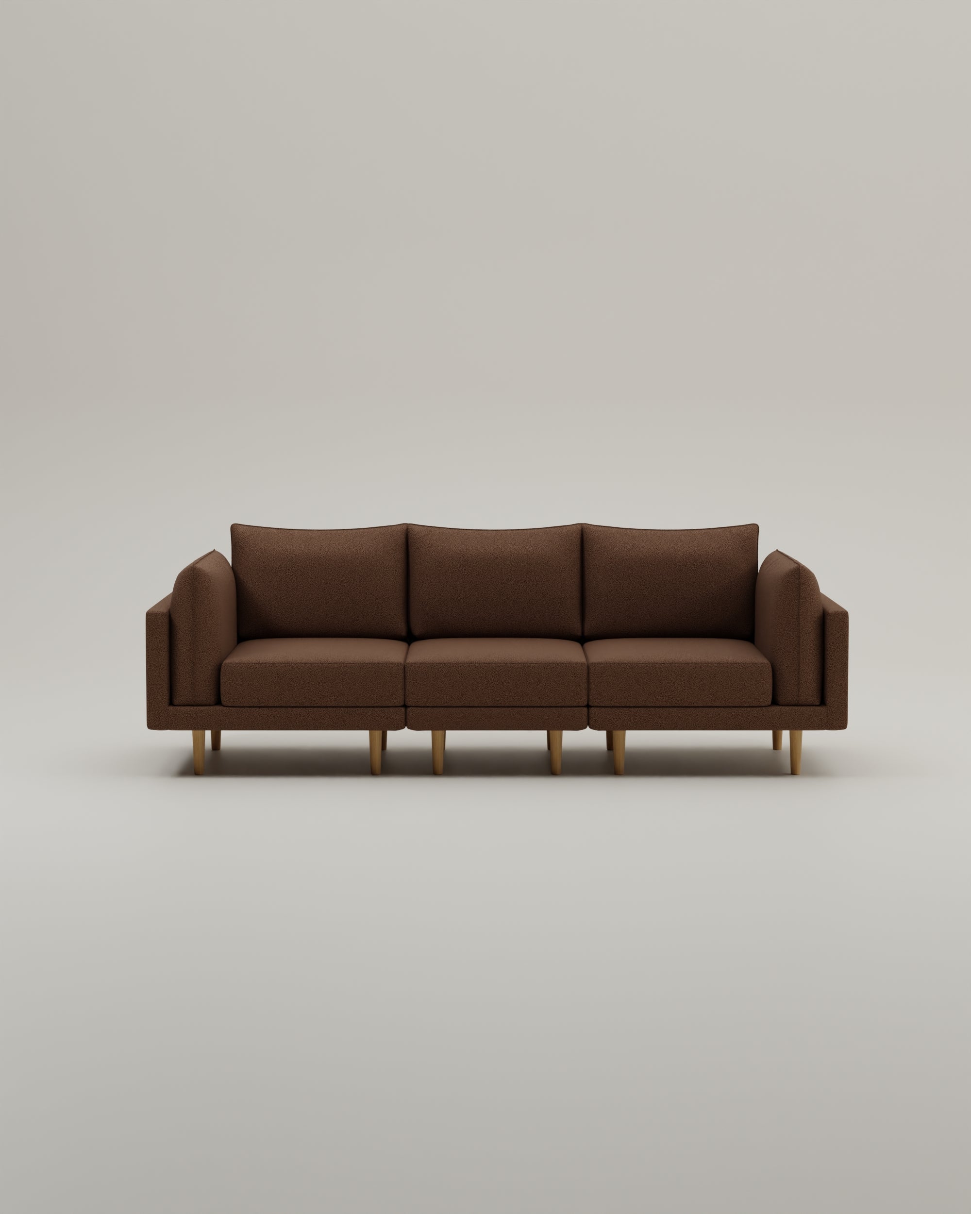 Stoffbezug - Modulares Sofa Donna 3-Sitzer