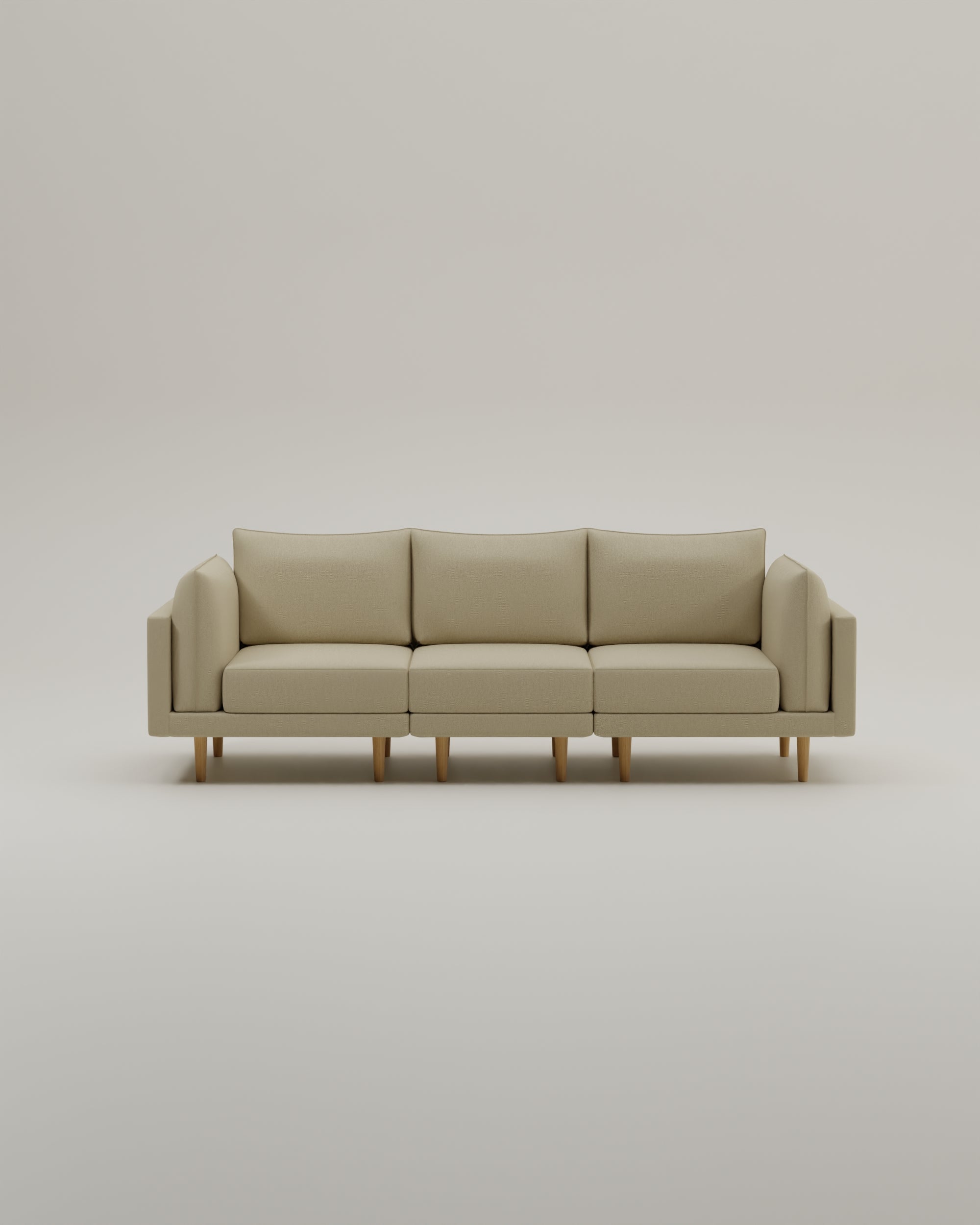 Stoffbezug - Modulares Sofa Donna 3-Sitzer