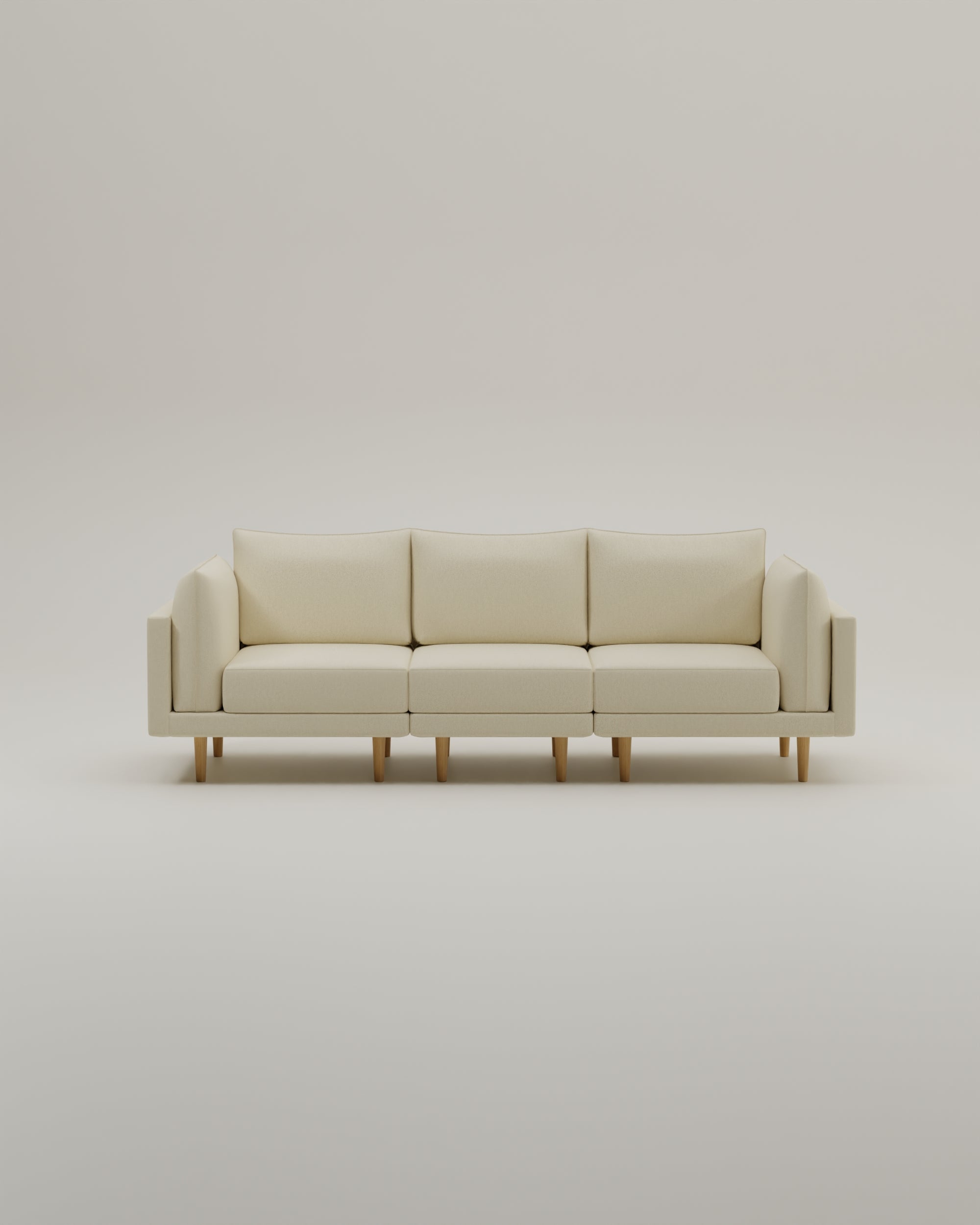 Stoffbezug - Modulares Sofa Donna 3-Sitzer