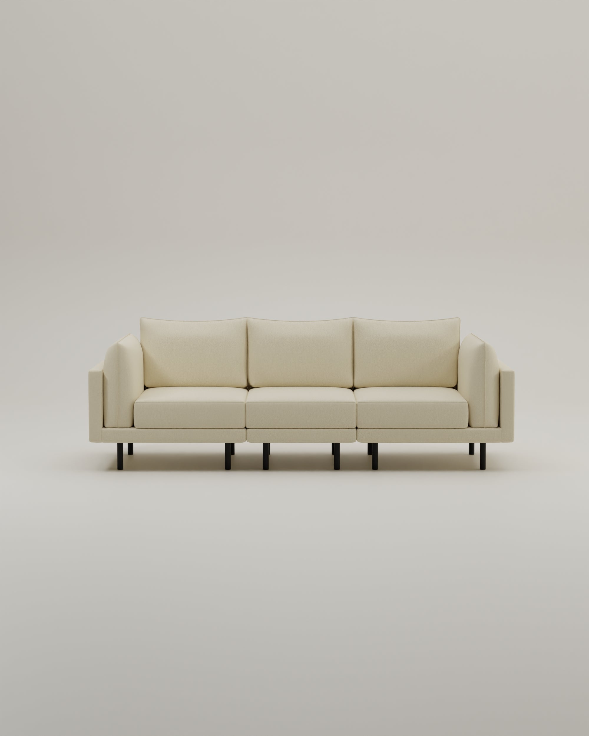 Modulares Sofa Donna 3-Sitzer mit Schlaffunktion