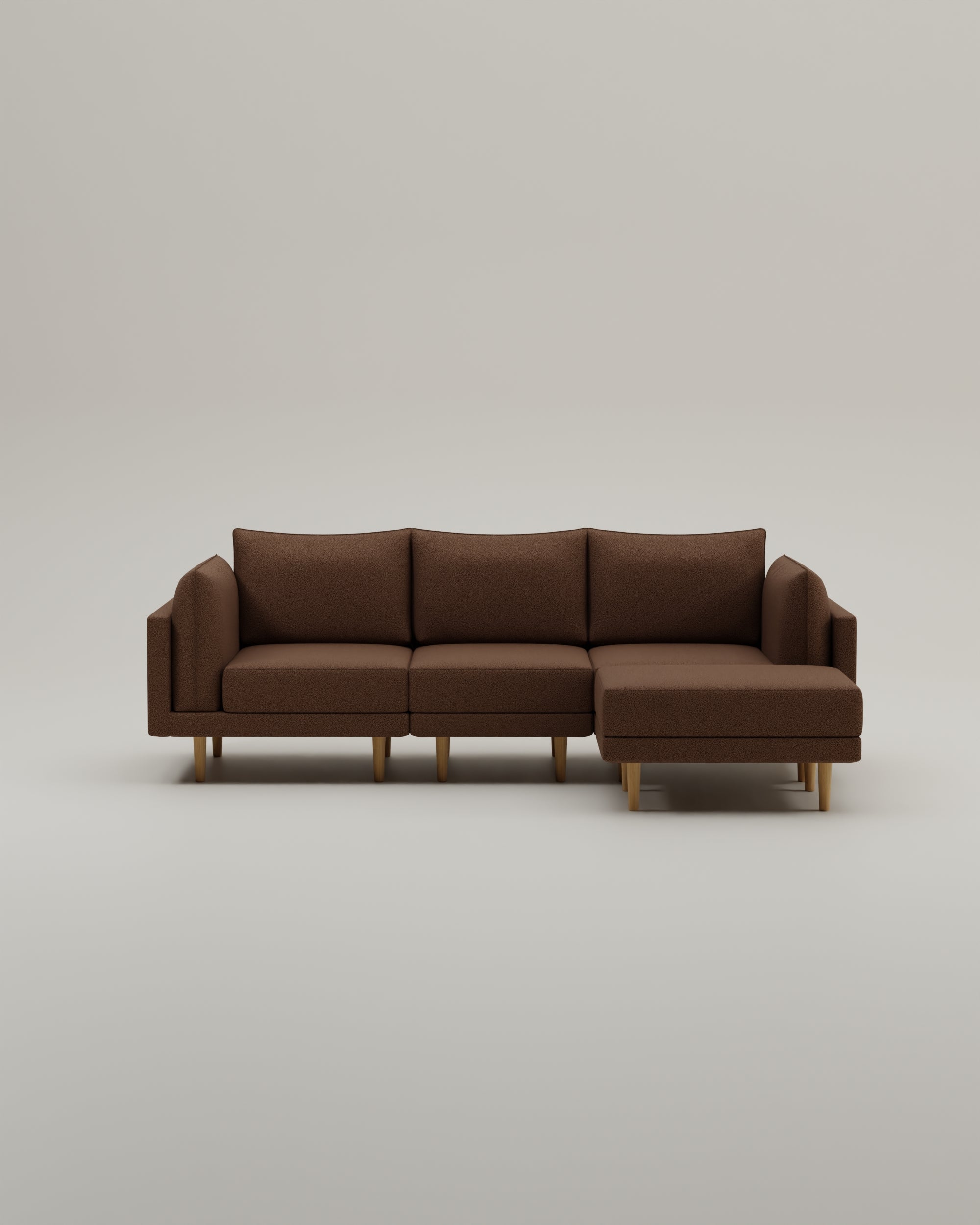 Stoffbezug - Modulares Sofa Donna 4-Sitzer