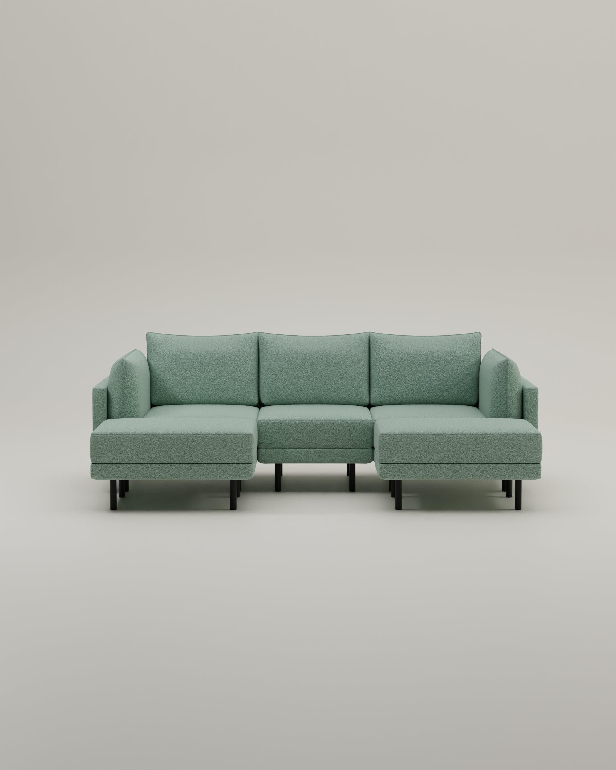 Outlet - Donna U-Form modular sofa with sleep function