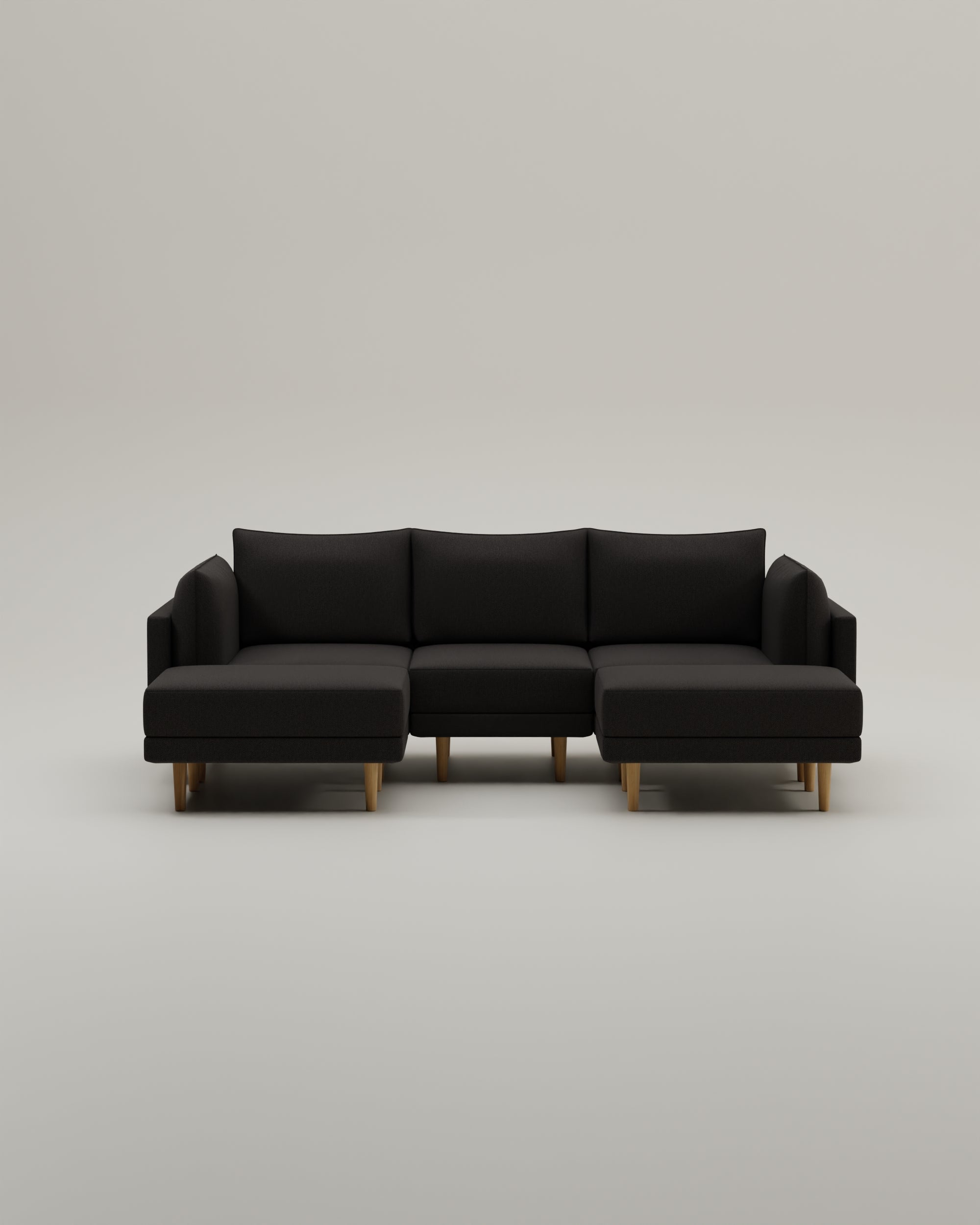 Modulares Sofa Donna U-Form mit Schlaffunktion