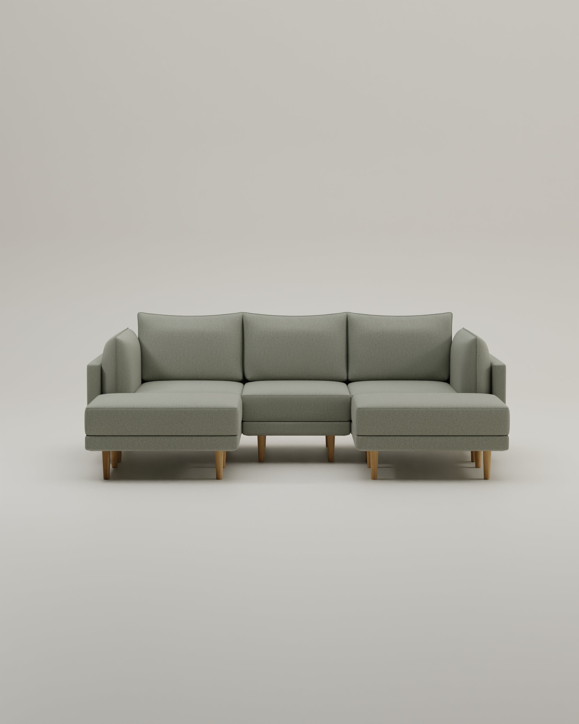 Modulares Sofa Donna U-Form mit Schlaffunktion
