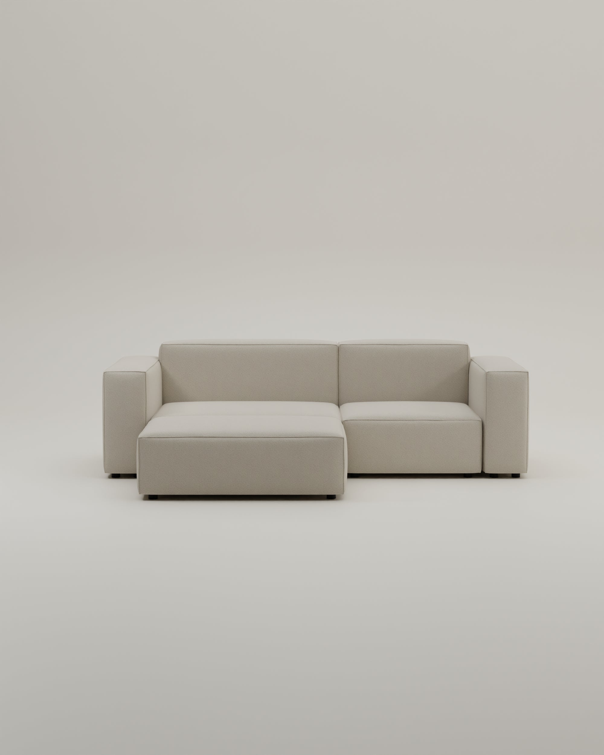 Modulares Ecksofa Harvey 3-Sitzer mit Schlaffunktion