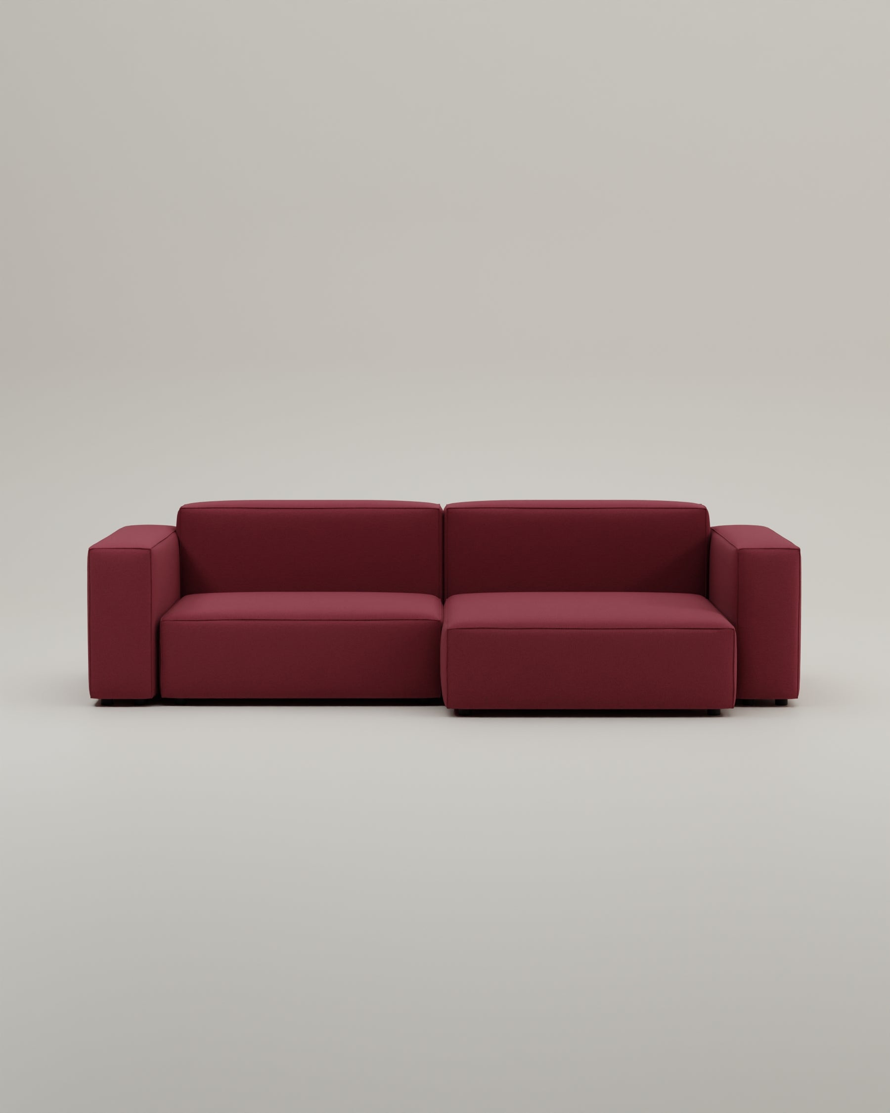 Stoffbezug - Modulares Ecksofa Harvey 4-Sitzer mit Schlaffunktion