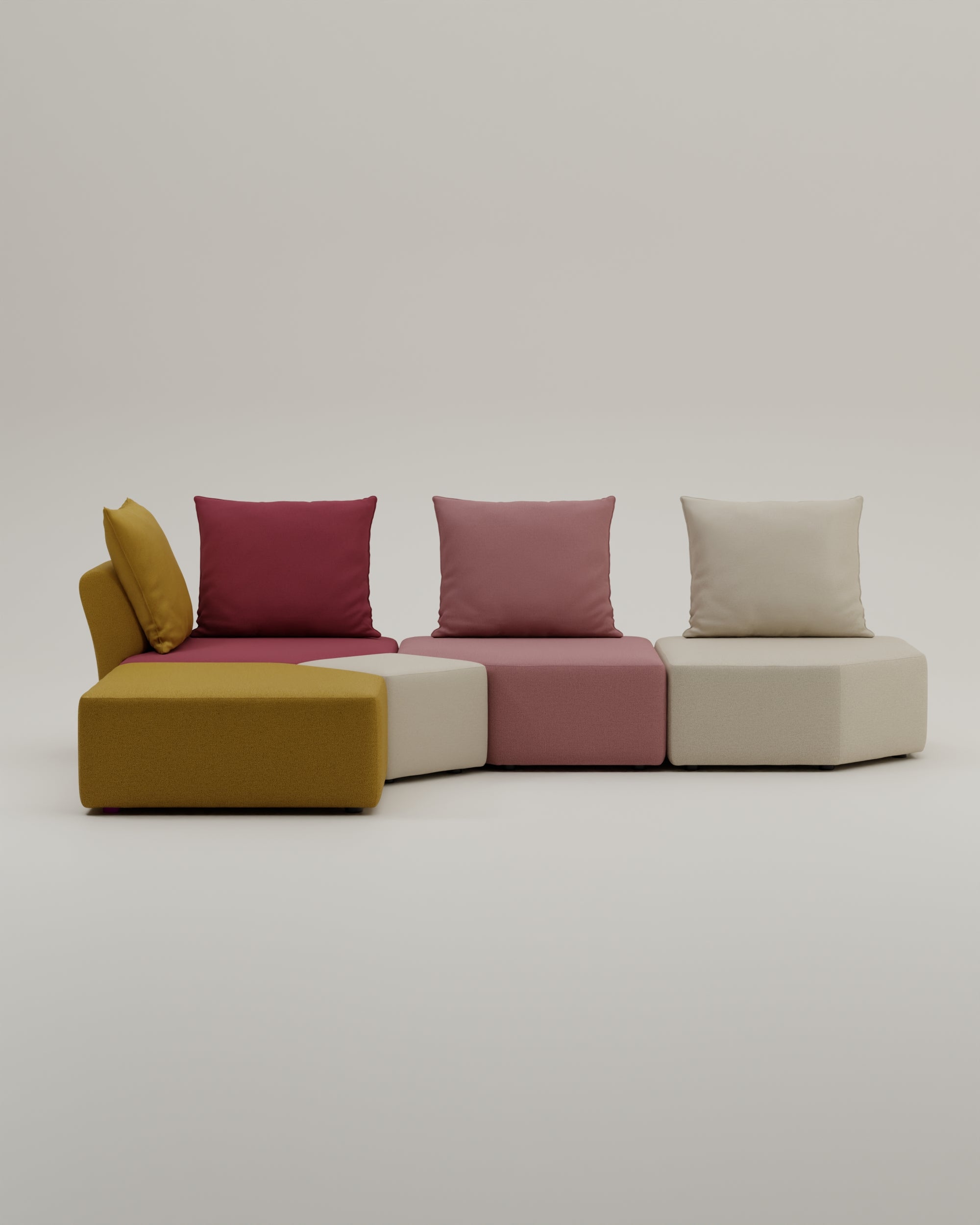 Modulares Sofa Katrina mit Schlaffunktion