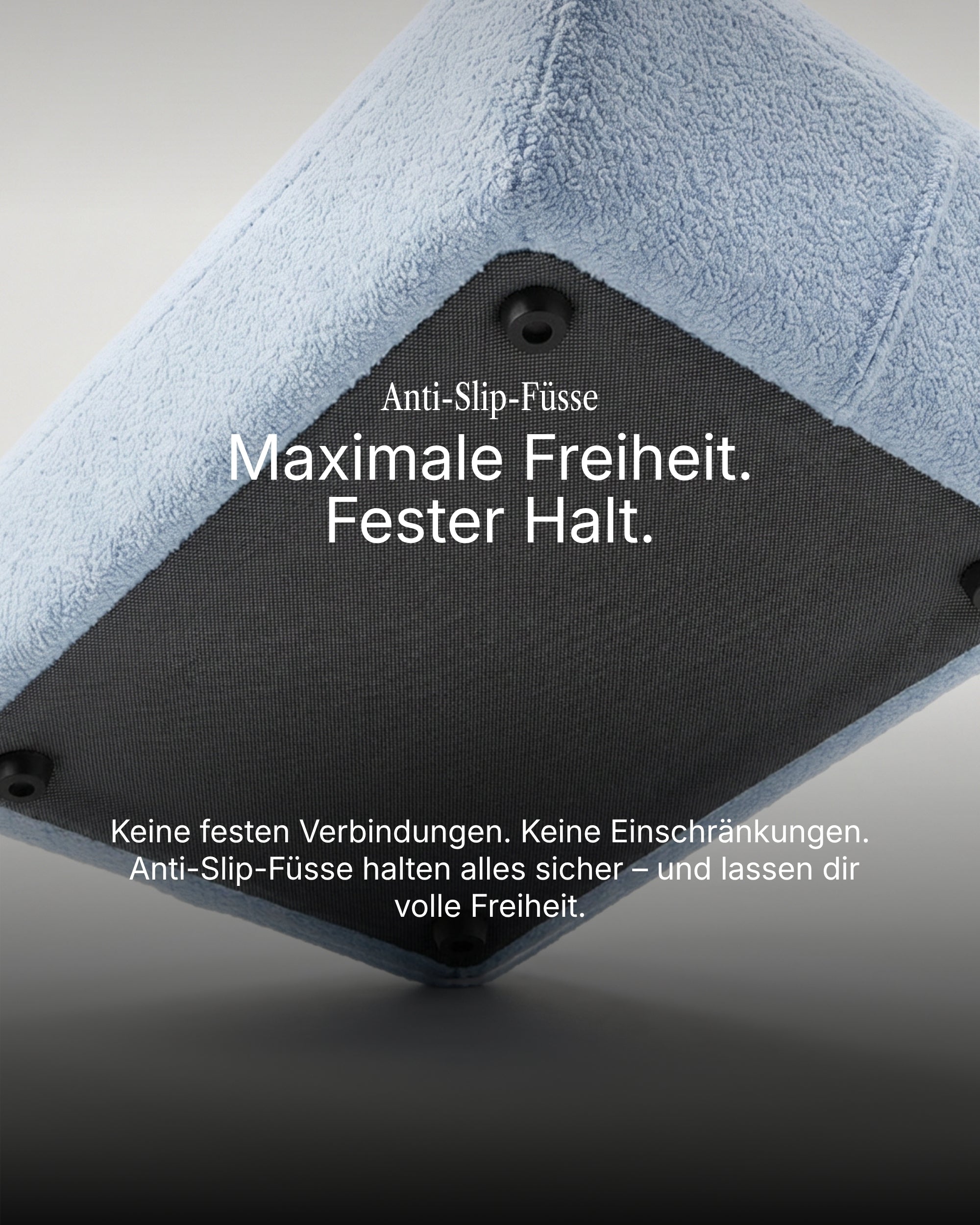 Modulares Sofa Luma L 4-Sitzer mit Schlaffunktion