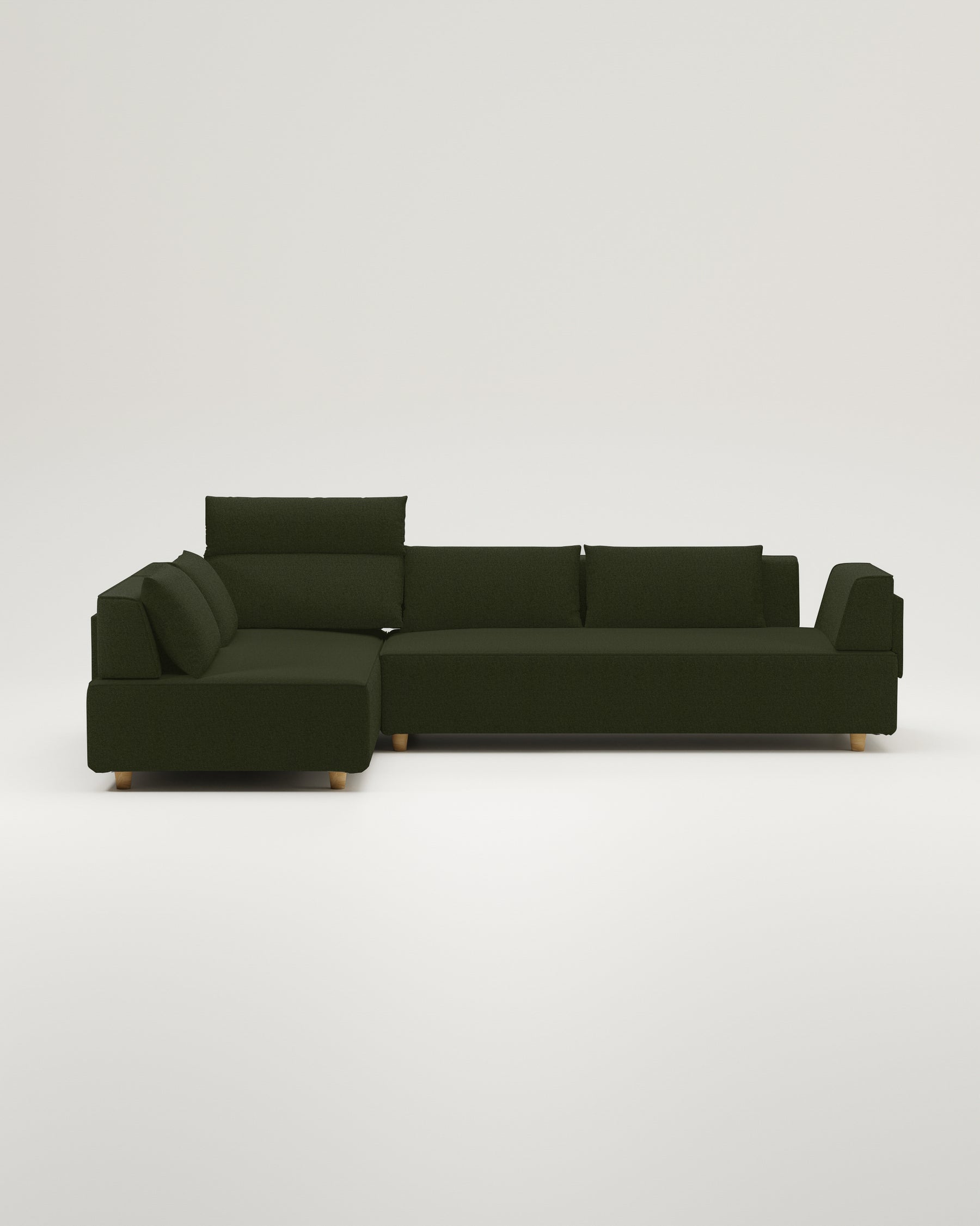 Stoffbezug - Modulares Sofa Louis 5-Sitzer
