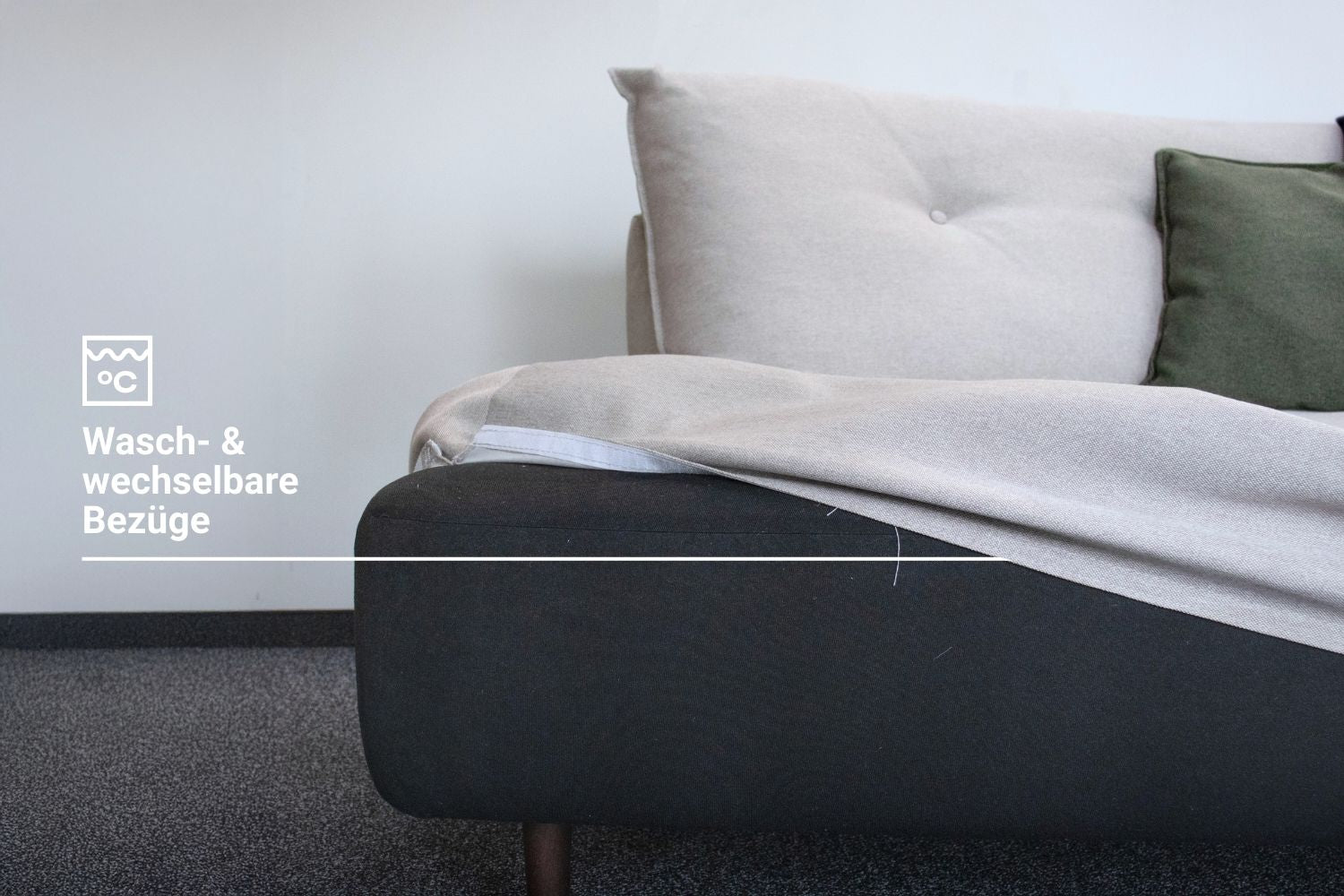 Outlet modular sofa Mike with sleeping function - Nova fabric