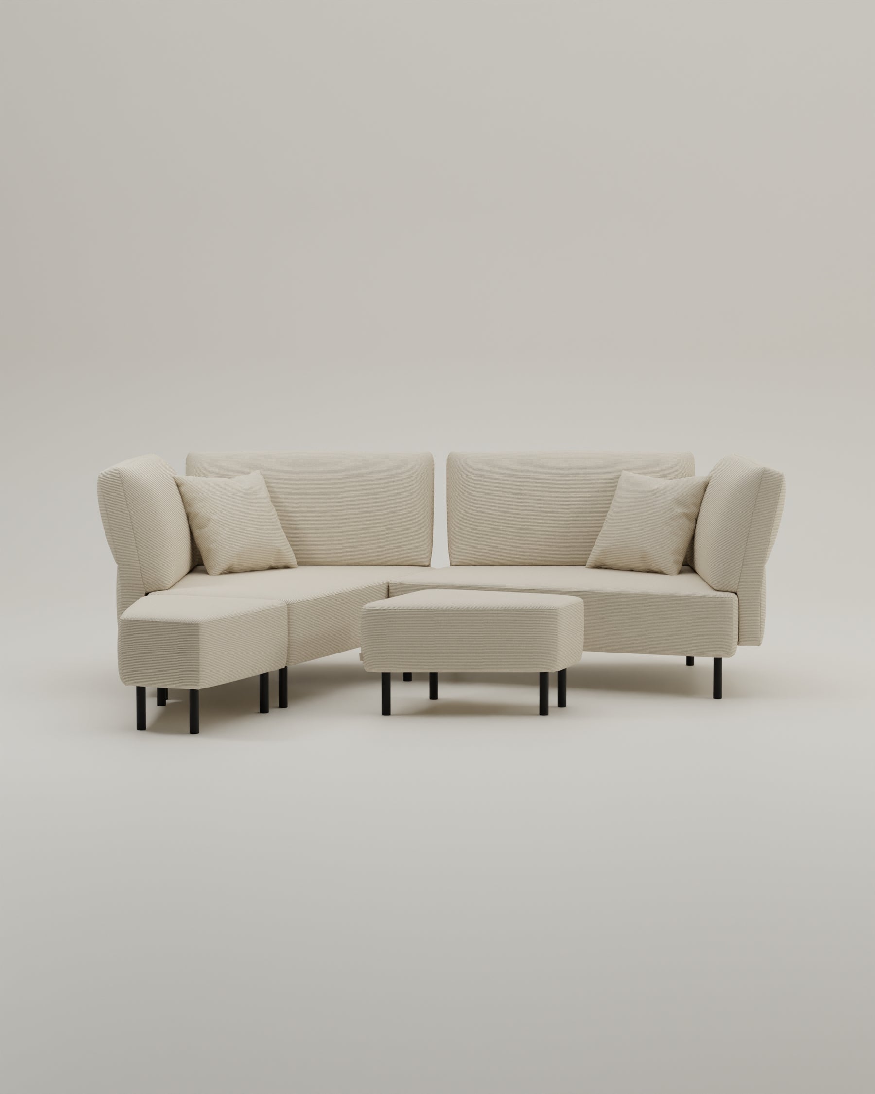 Fabric cover - Mike modular sofa with sleep function
