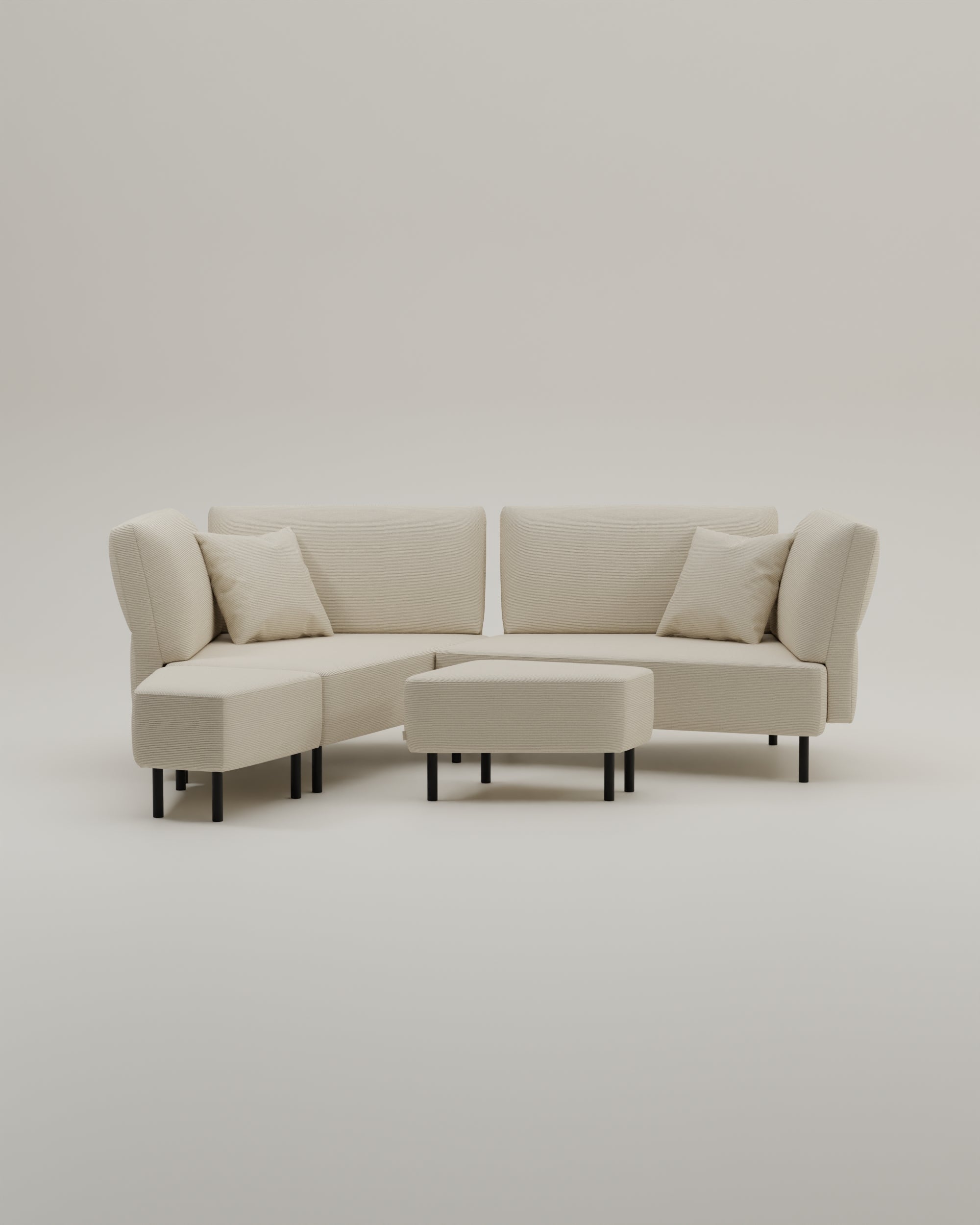 Modulares Sofa Mike mit Schlaffunktion