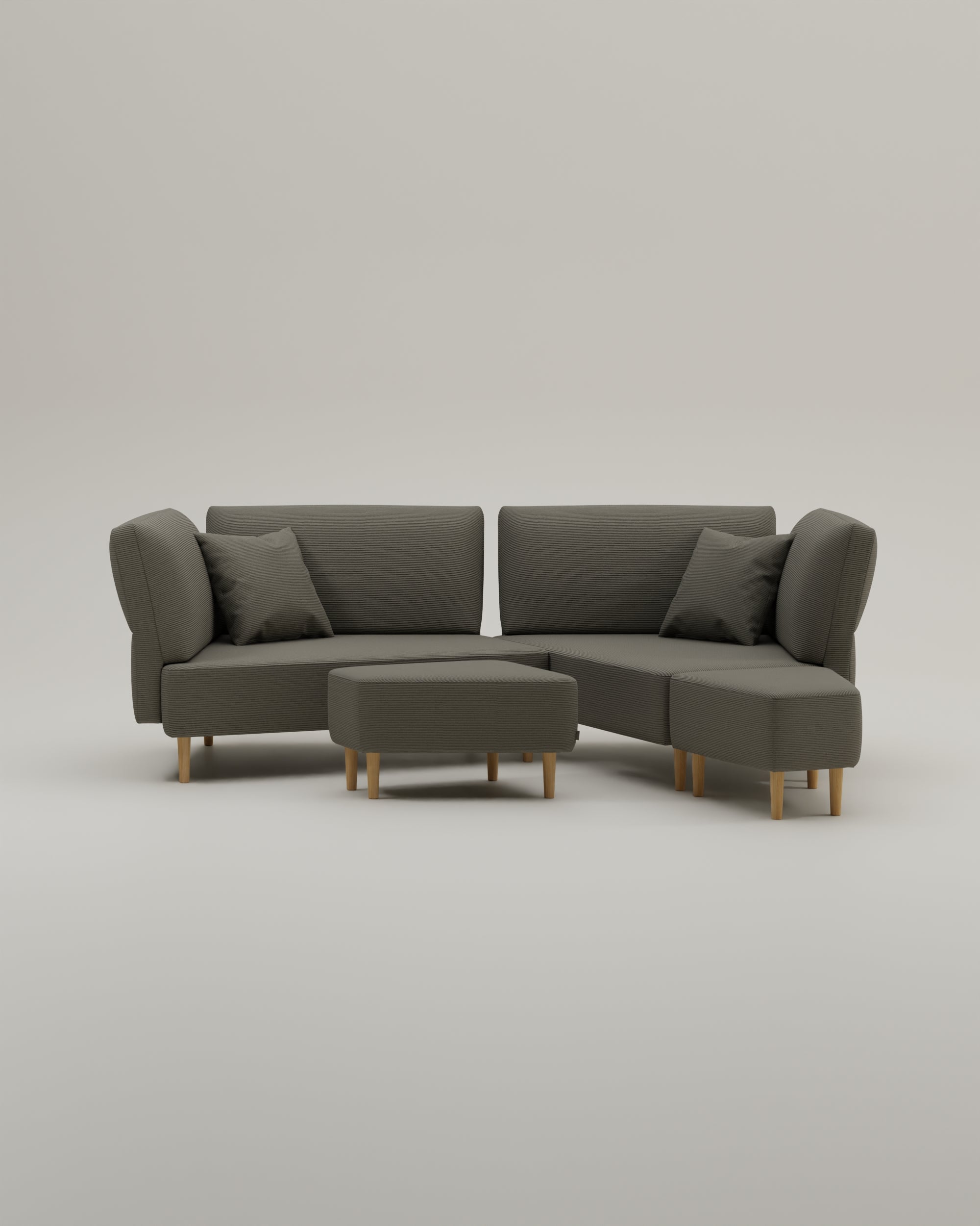 Modulares Sofa Mike mit Schlaffunktion