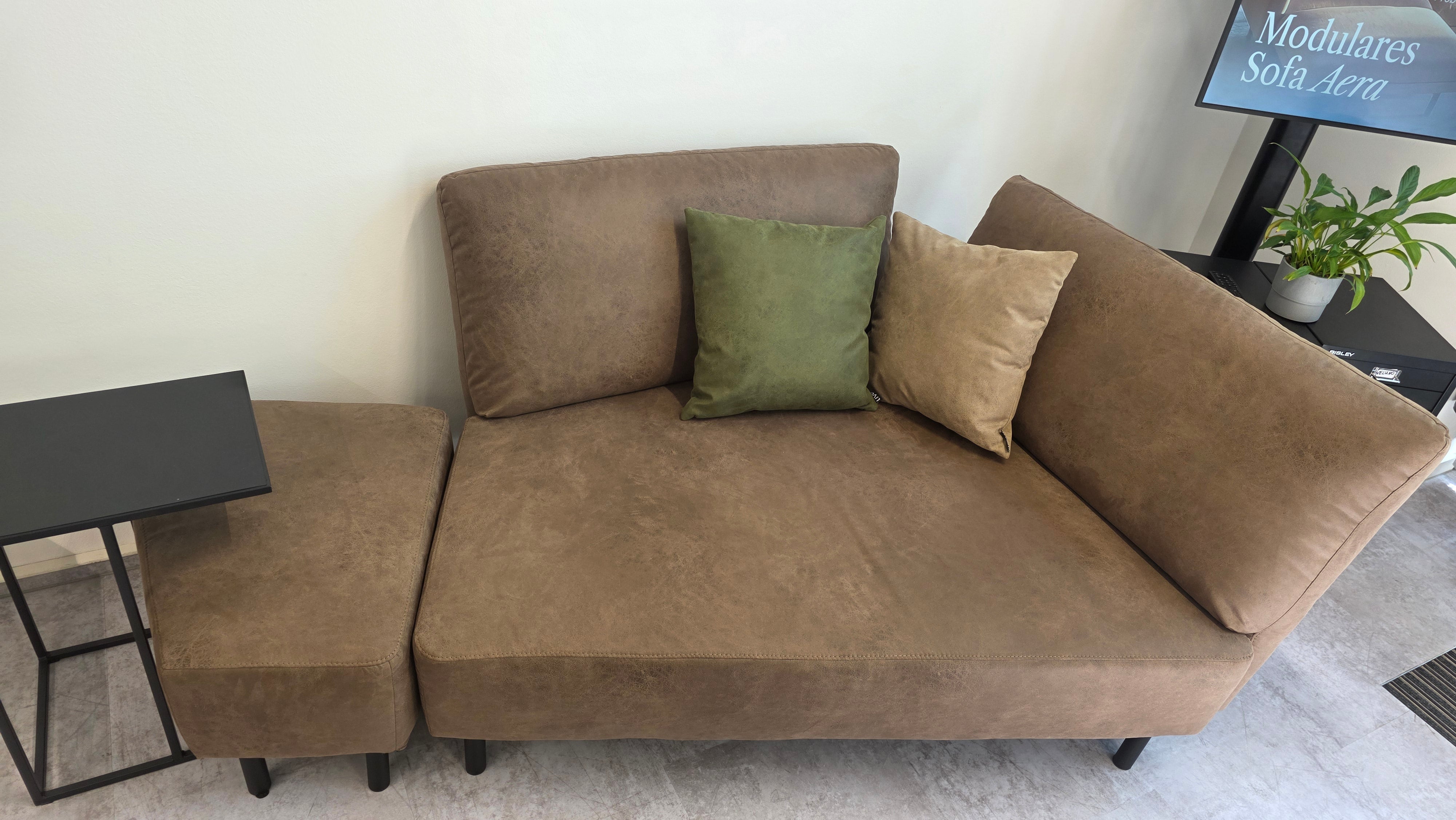 Outlet - Modulares Sofa Mike mit Schlaffunktion Showroom Hannover