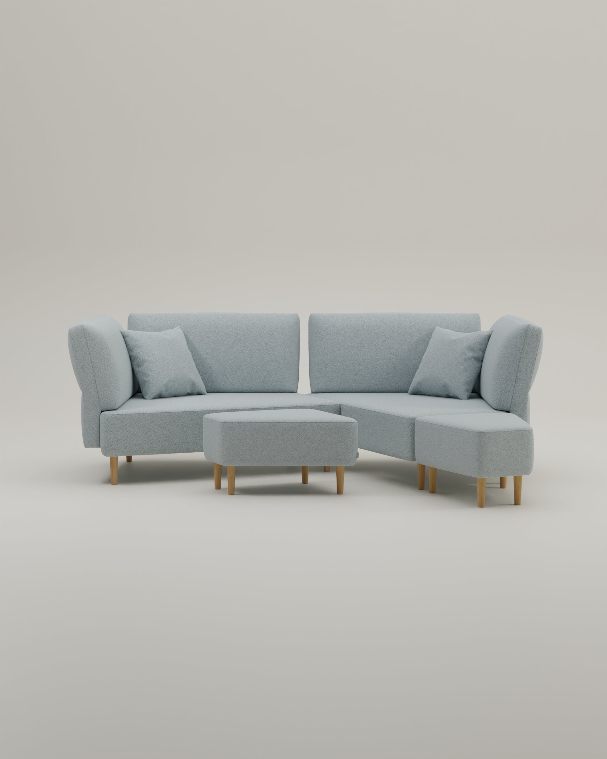 Stoffbezug - Modulares Sofa Mike mit Schlaffunktion