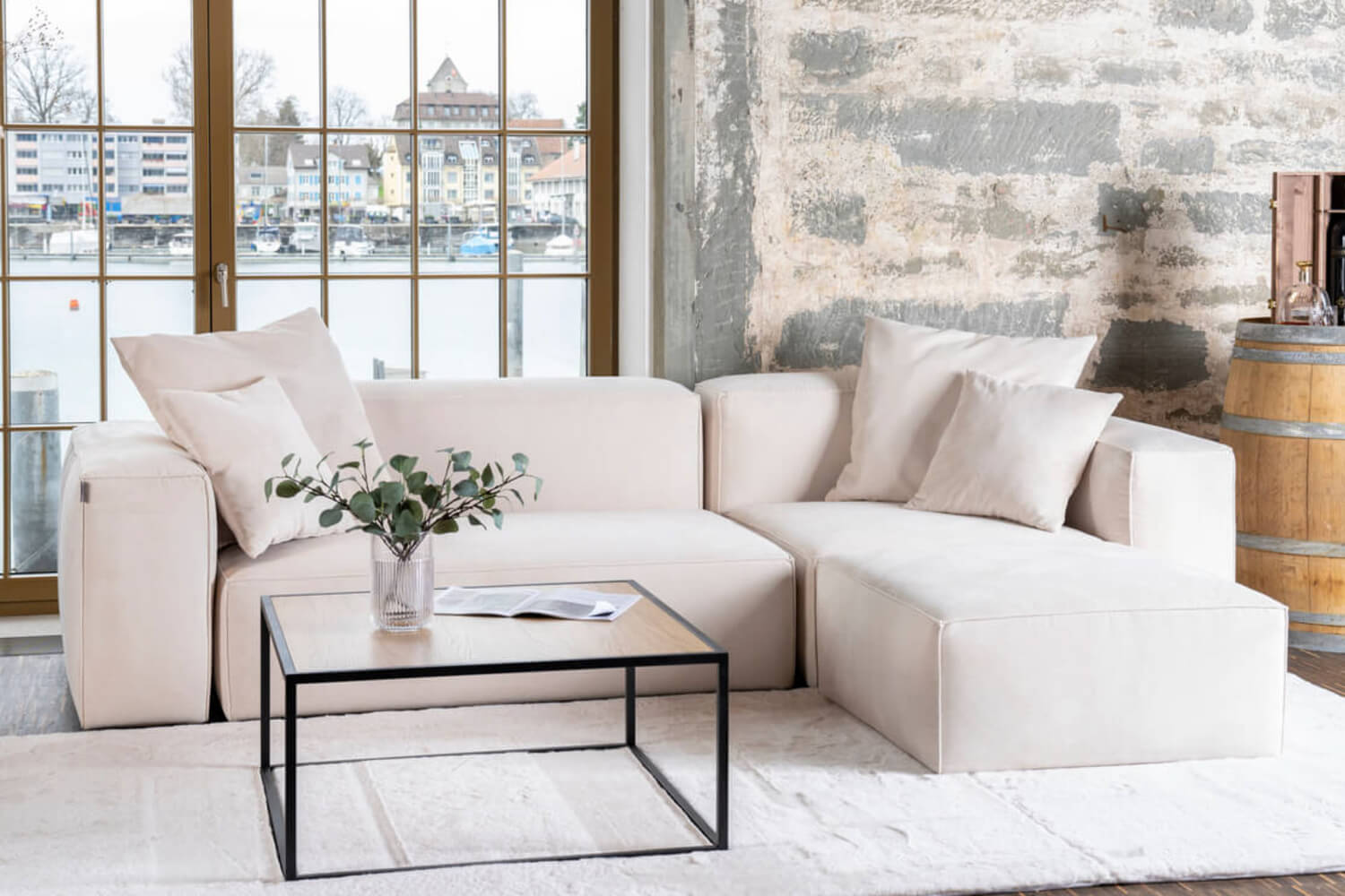 Fabric cover - Harvey L modular sofa