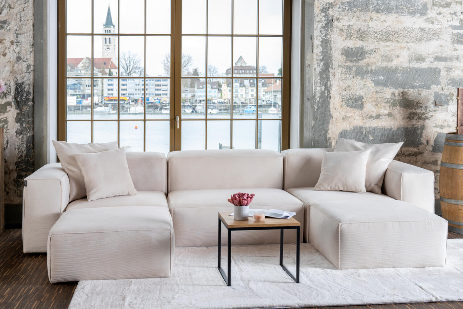 Harvey XL modular sofa with sleep function