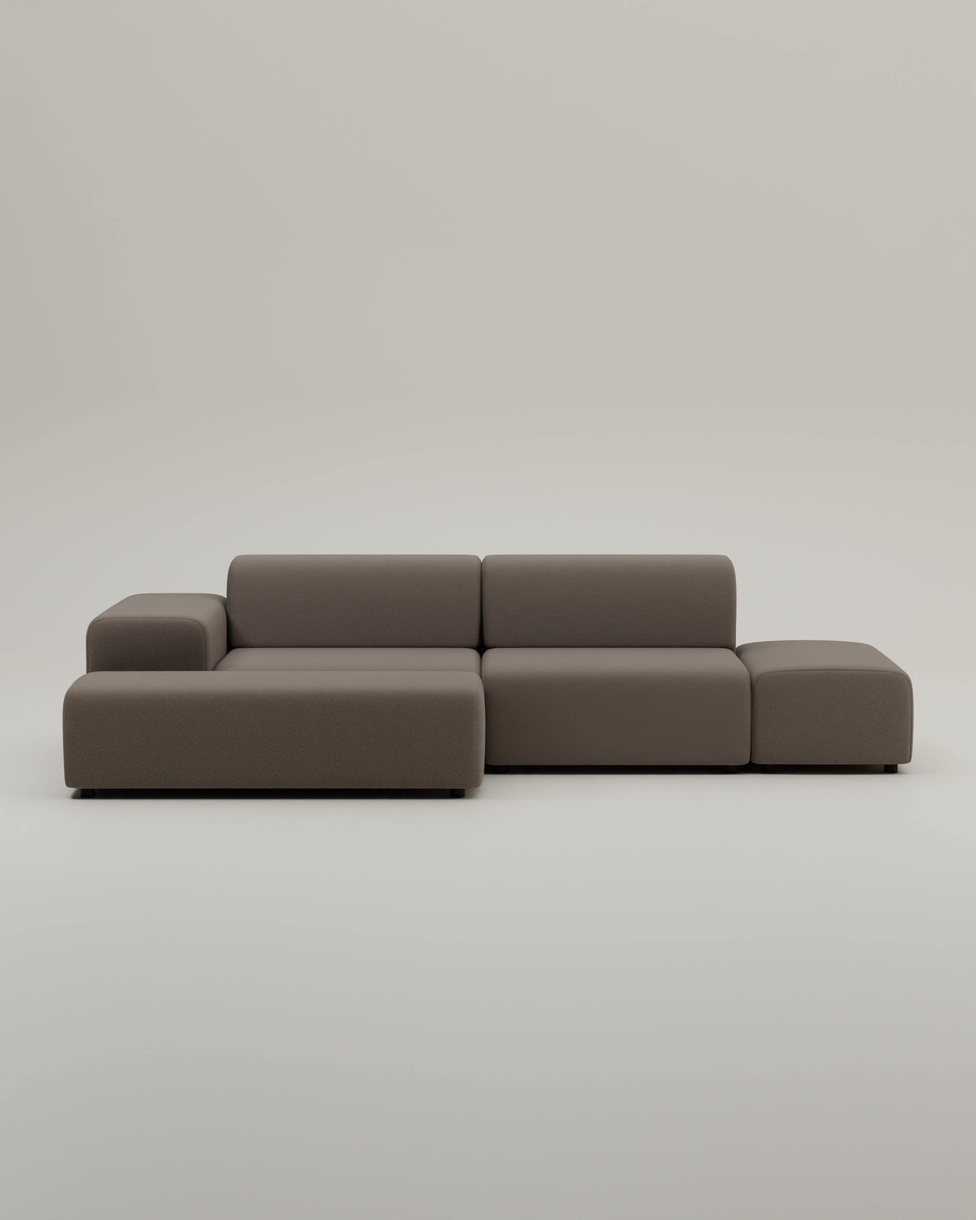 Modulares Ecksofa Nina 4-Sitzer mit Schlaffunktion