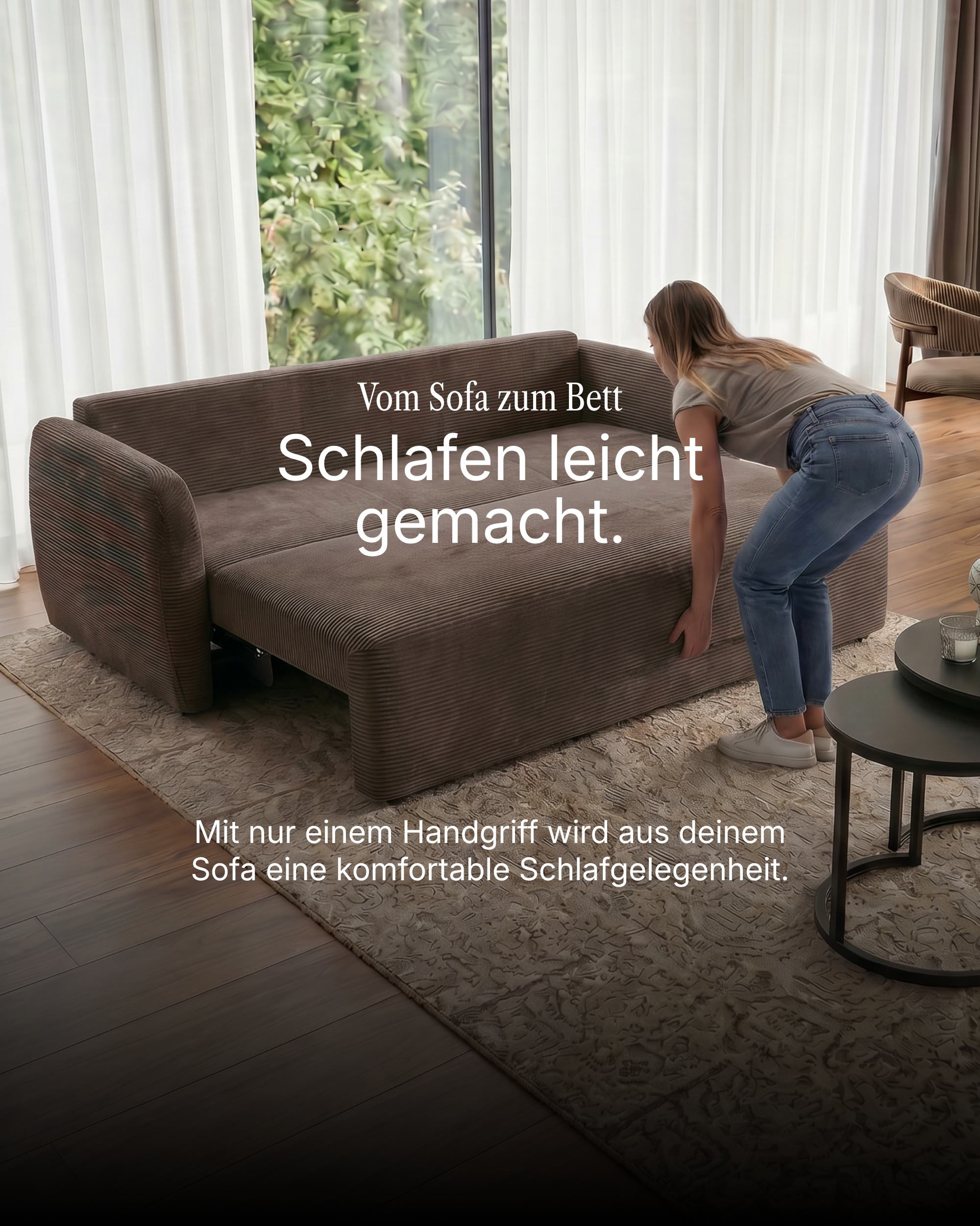 Schlafsofa Nora 2-sitzer