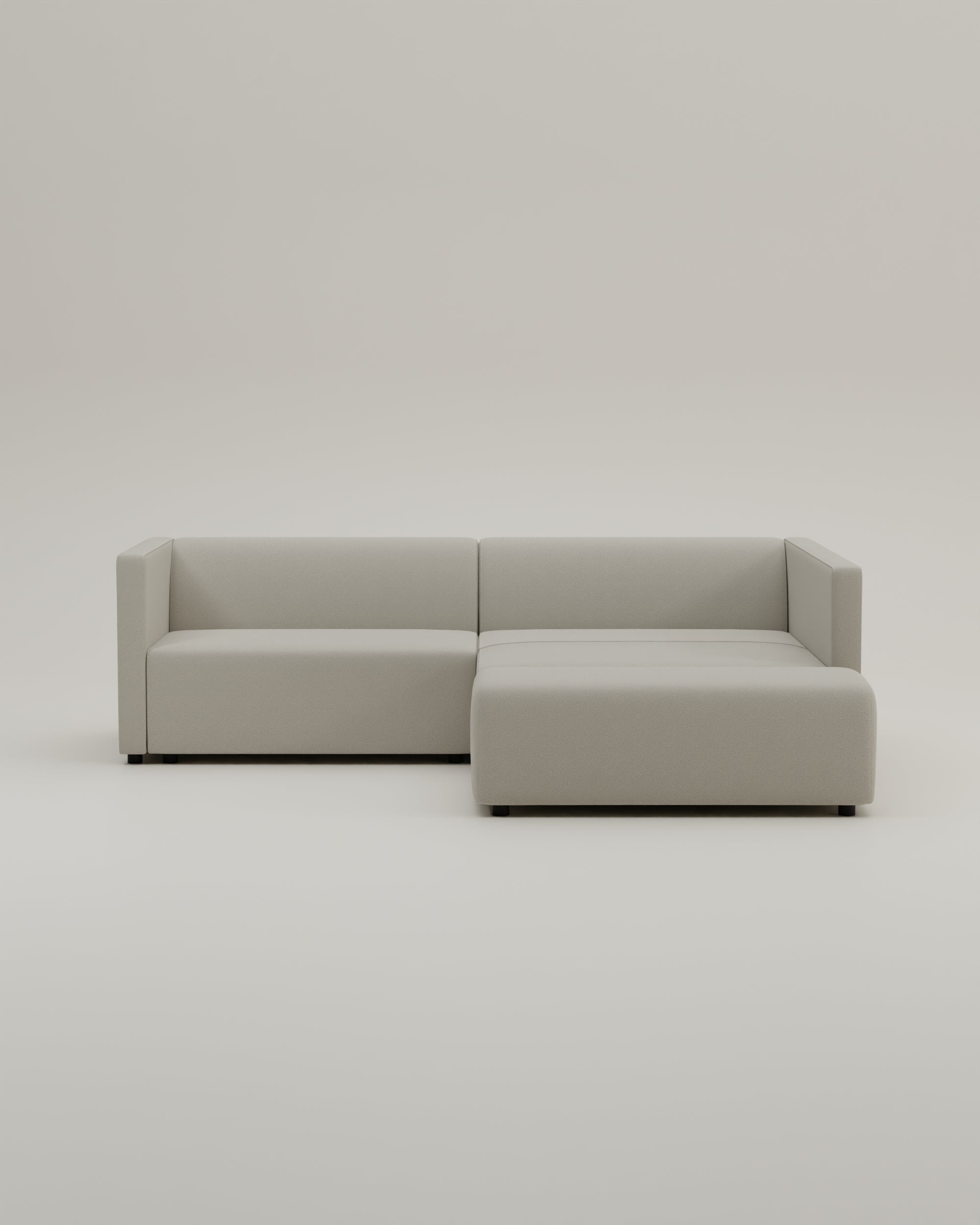 Outlet - Modulares Ecksofa Paula 3-Sitzer mit Schlaffunktion - Showroom München