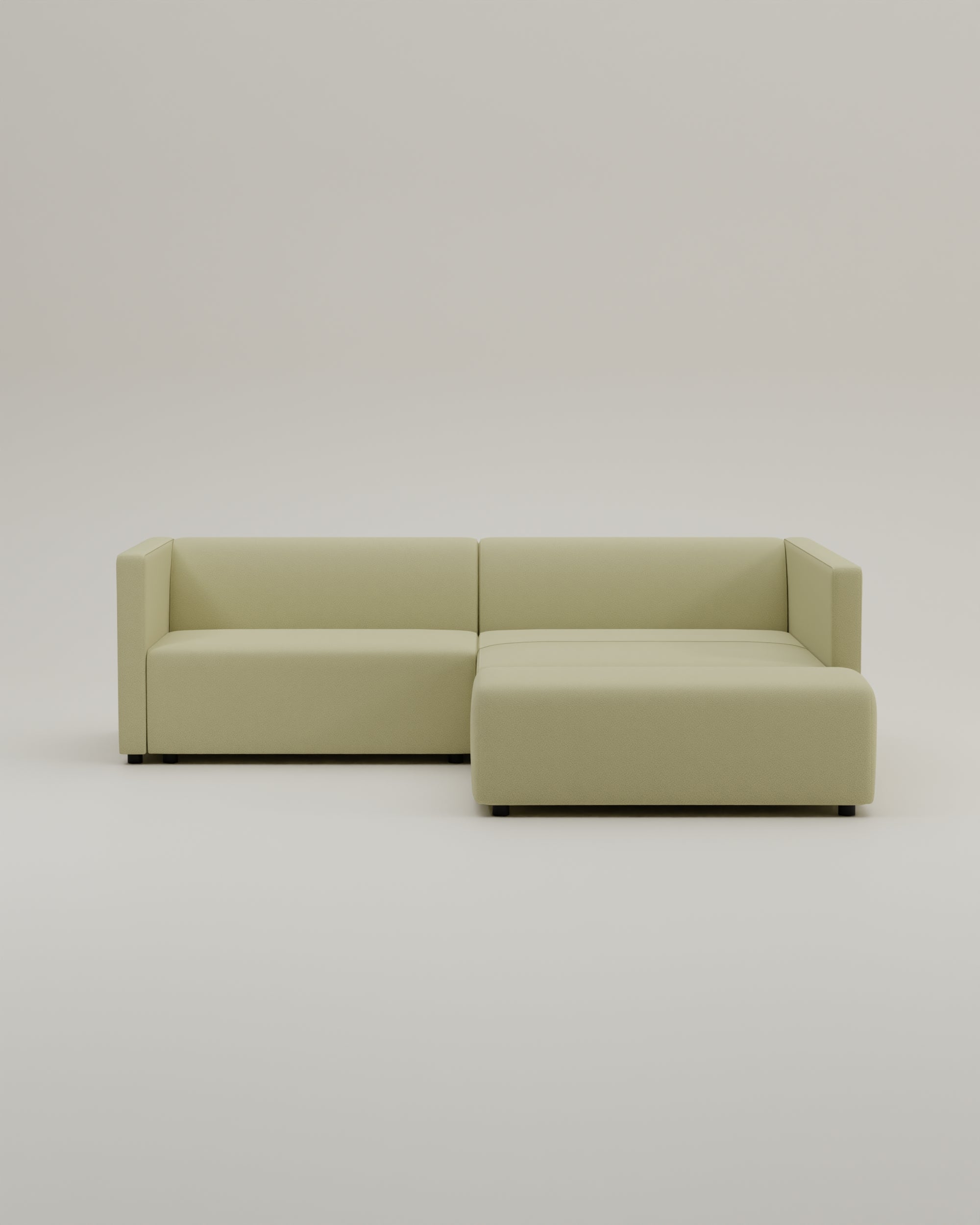 Outlet - Modulares Ecksofa Paula 3-Sitzer mit Schlaffunktion - Showroom München
