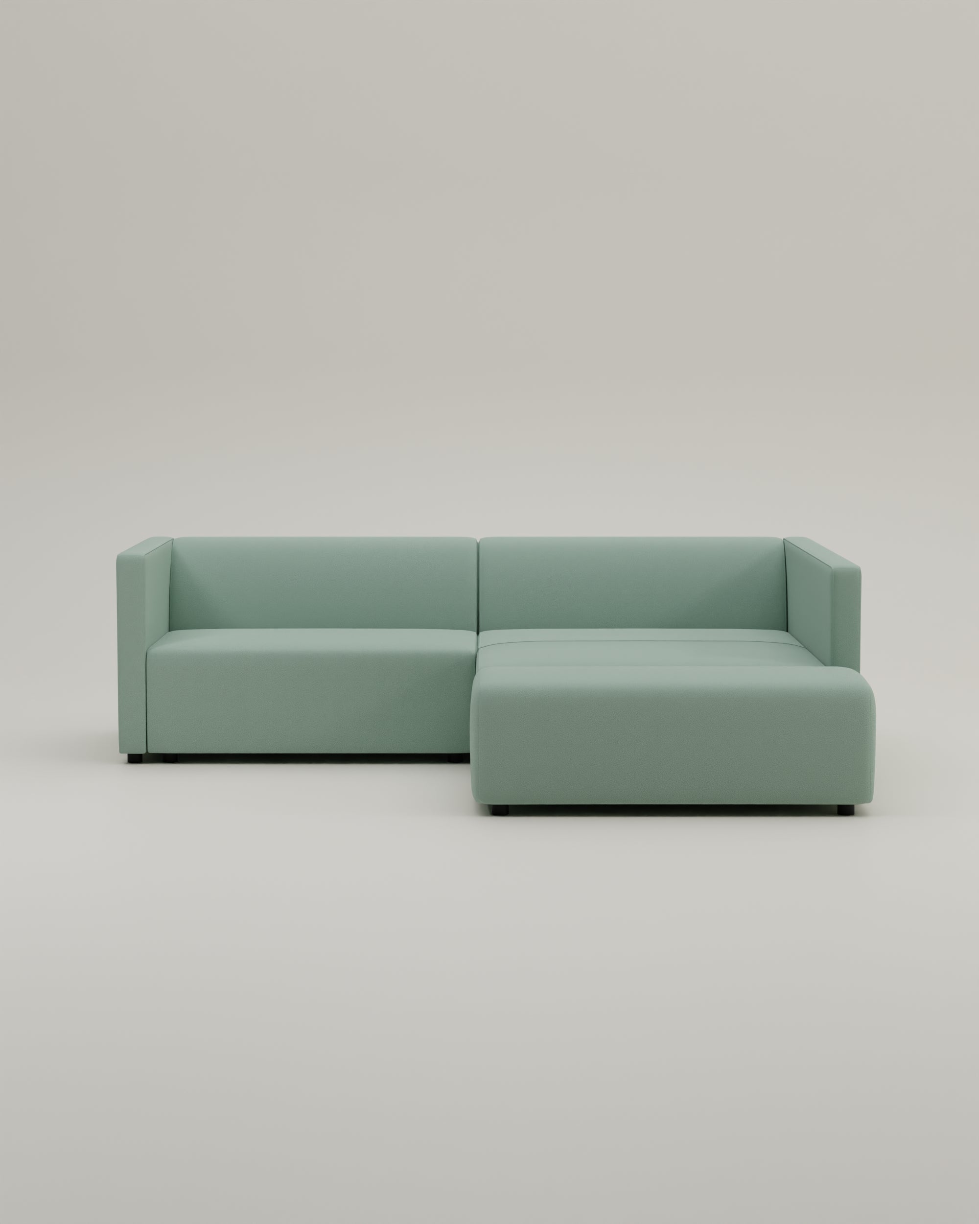 Outlet - Modulares Ecksofa Paula 3-Sitzer mit Schlaffunktion - Showroom München