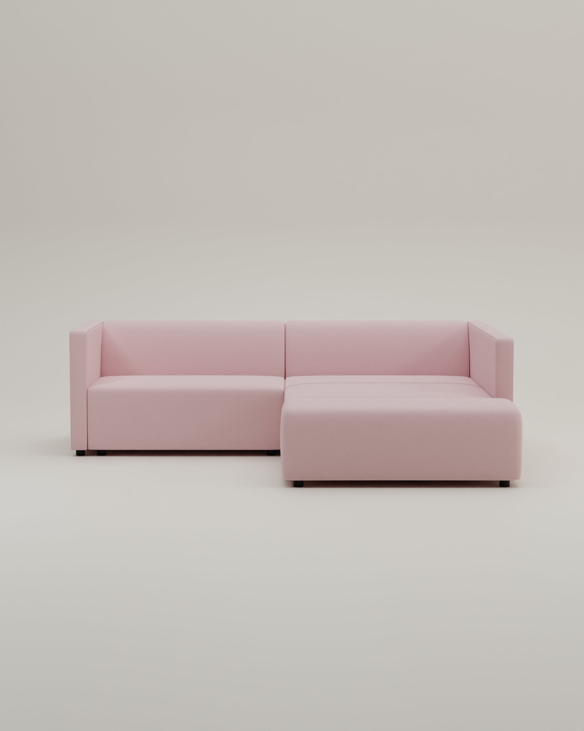 Outlet - Modulares Ecksofa Paula 3-Sitzer mit Schlaffunktion - Showroom München