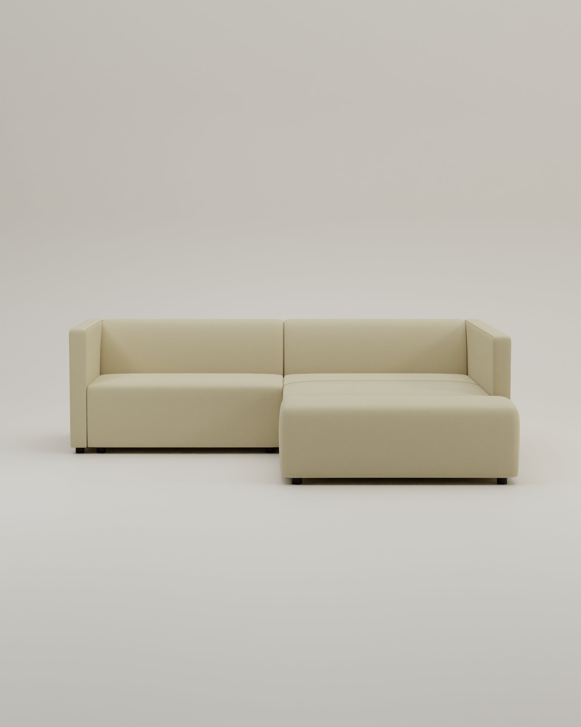 Outlet - Modulares Ecksofa Paula 3-Sitzer mit Schlaffunktion - Showroom München