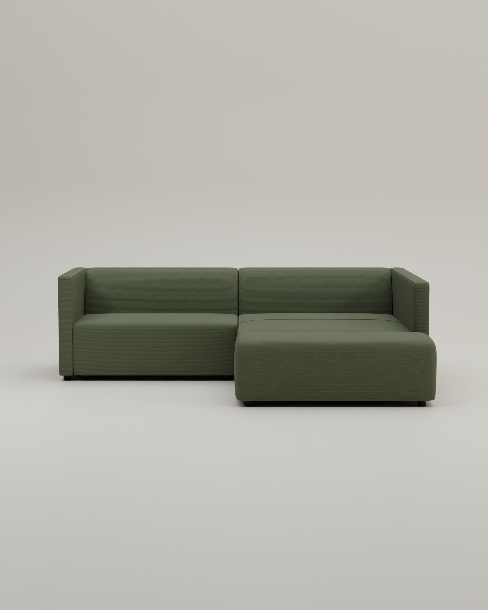 Outlet - Modulares Ecksofa Paula 3-Sitzer mit Schlaffunktion