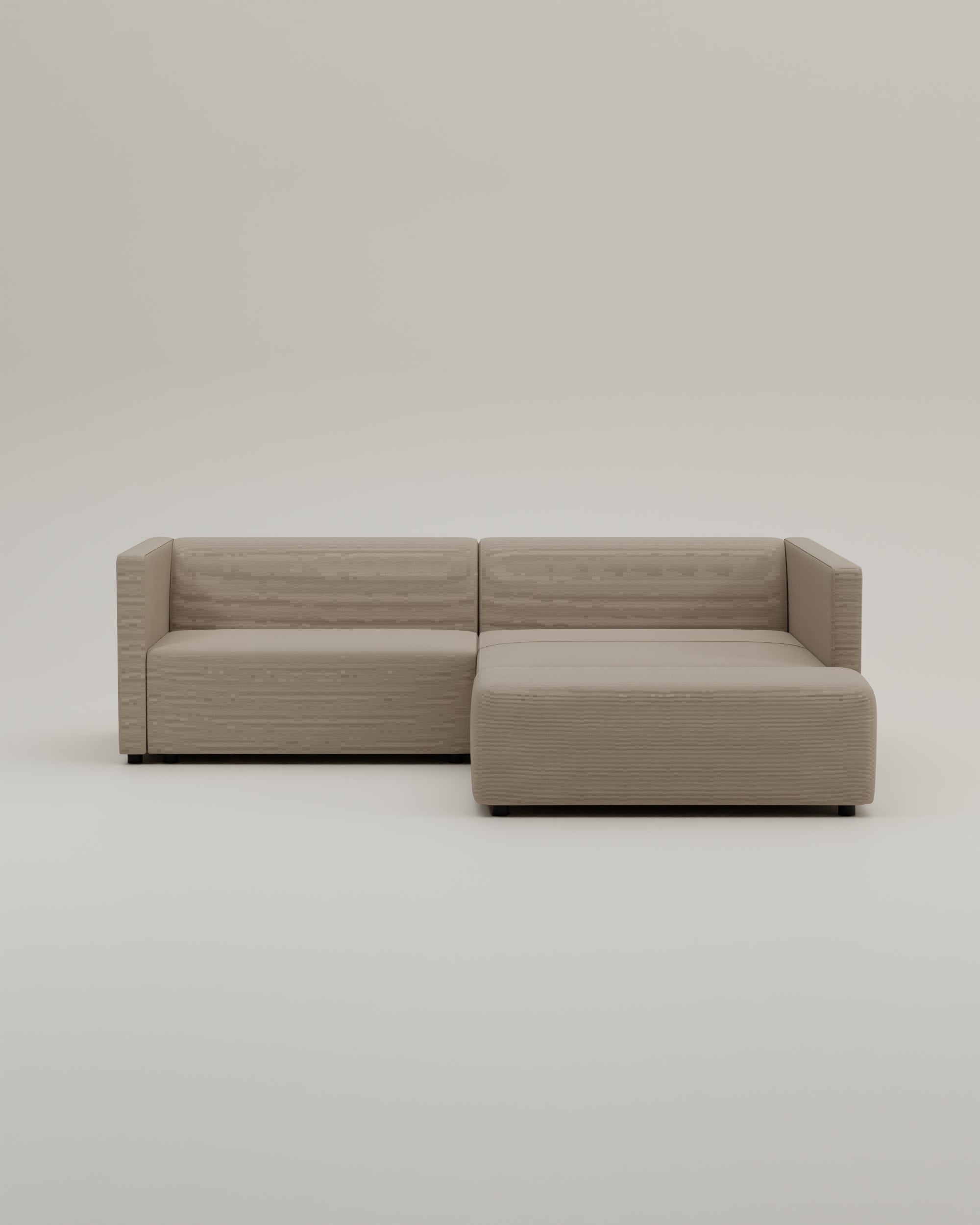 Outlet - Modulares Ecksofa Paula 3-Sitzer mit Schlaffunktion - Showroom München