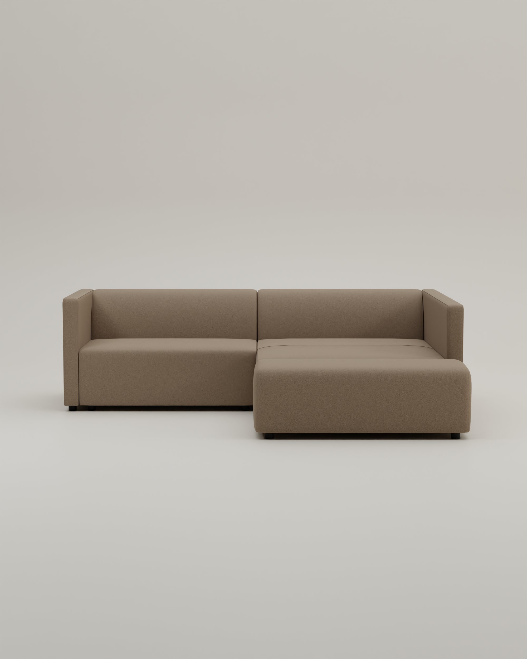 Outlet - Modulares Ecksofa Paula 3-Sitzer mit Schlaffunktion - Showroom München